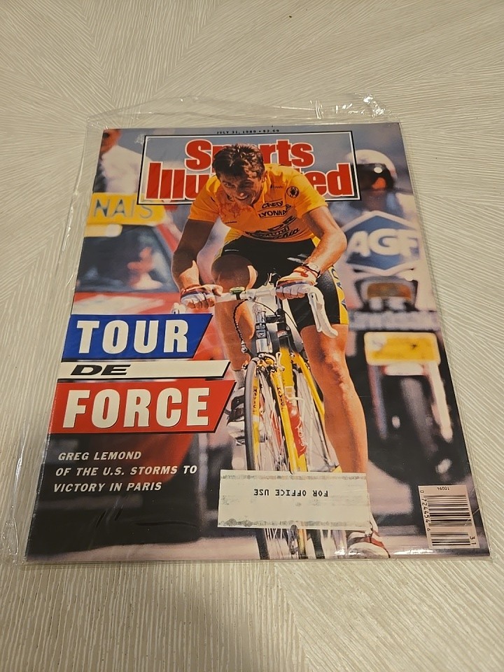 Sports Illustrated July 1989 Tour de Force Cycling Boxing Greg LeMond Magazine