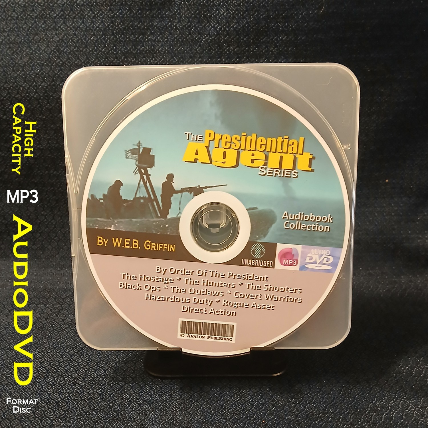 The PRESIDENTIAL AGENT Series By W.E.B. Griffin – 10 MP3 Audiobook Collection