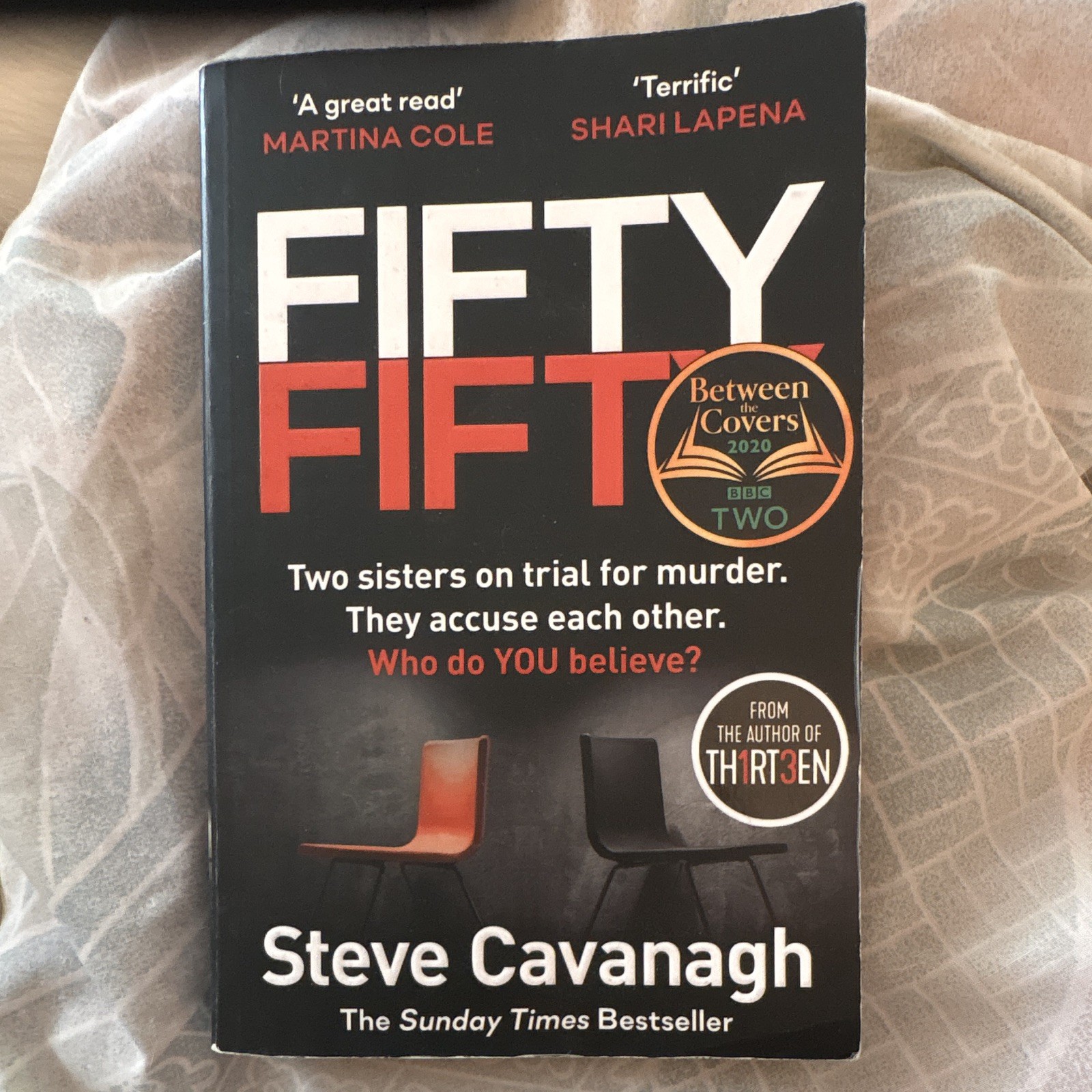 Steve Cavanagh Fifty Fifty (Eddie Flynn) Paperback Crime Thriller (2020)