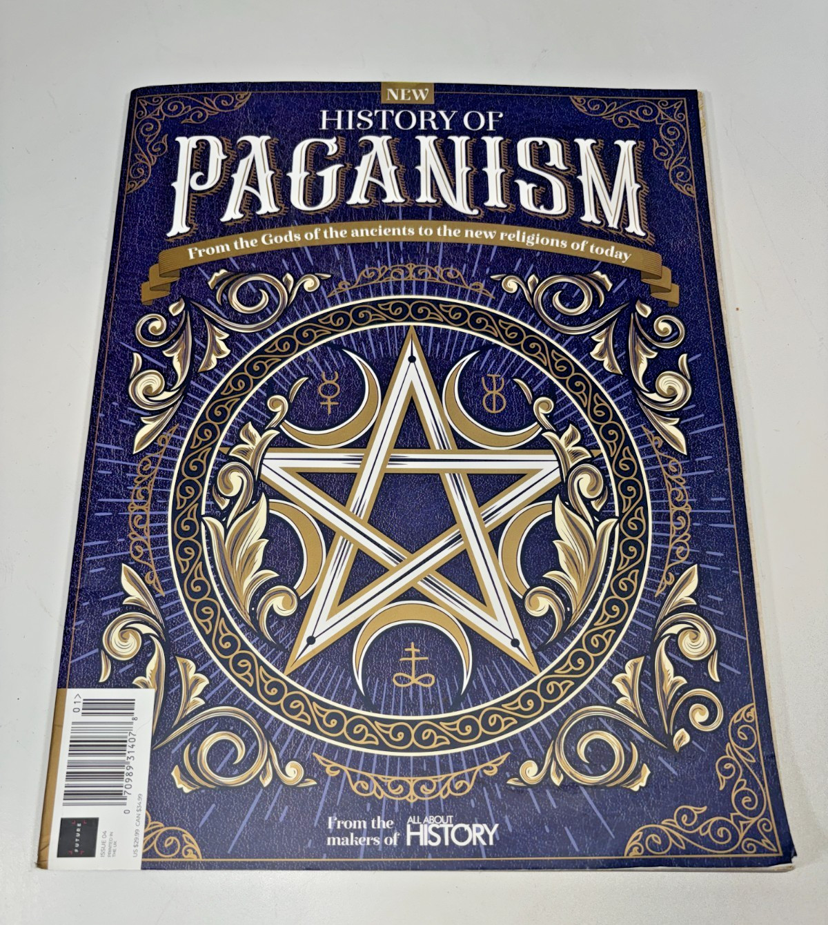2023 HISTORY Of PAGANISM All About HISTORY 130 Pages NEW RELIGIONS TODAY Ancient