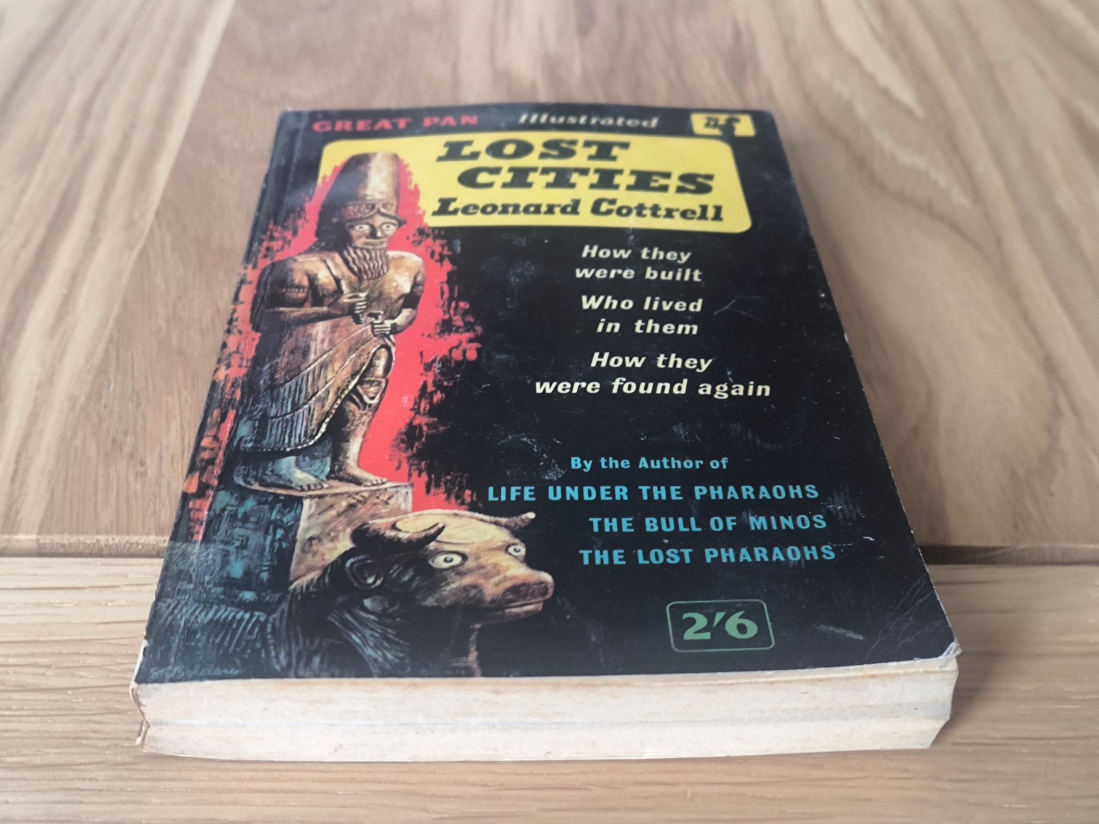 Lost Cities by Leonard Cottrell 1959 Great Pan Illustrated