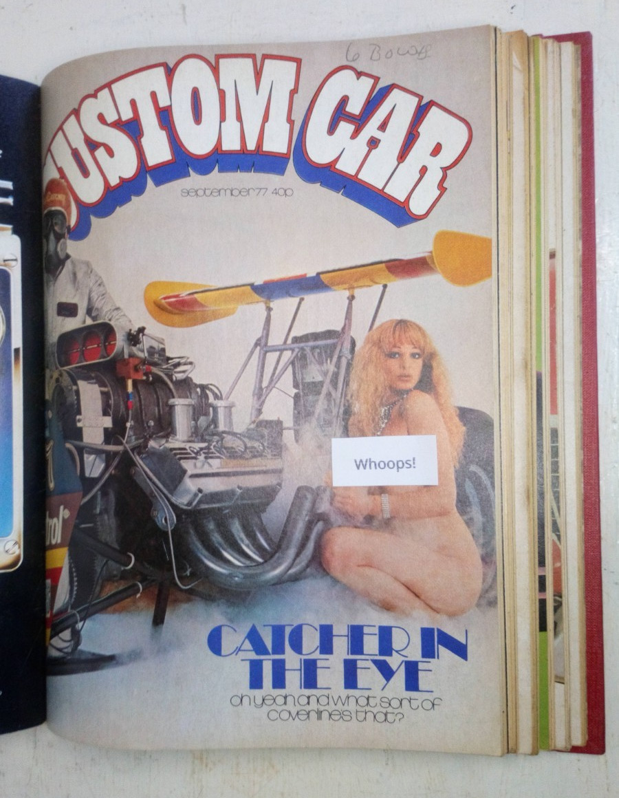 Custom Car Magazines in Binder March 1977 – February 1978