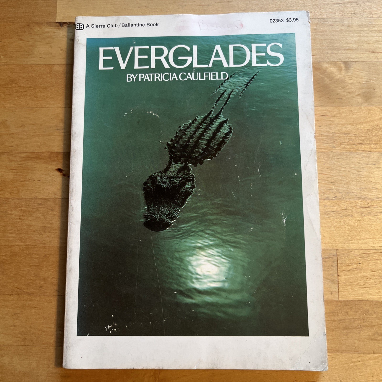 Vintage Book, Everglades by Patricia Caulfield, 1971 Sierra Club, First Printing