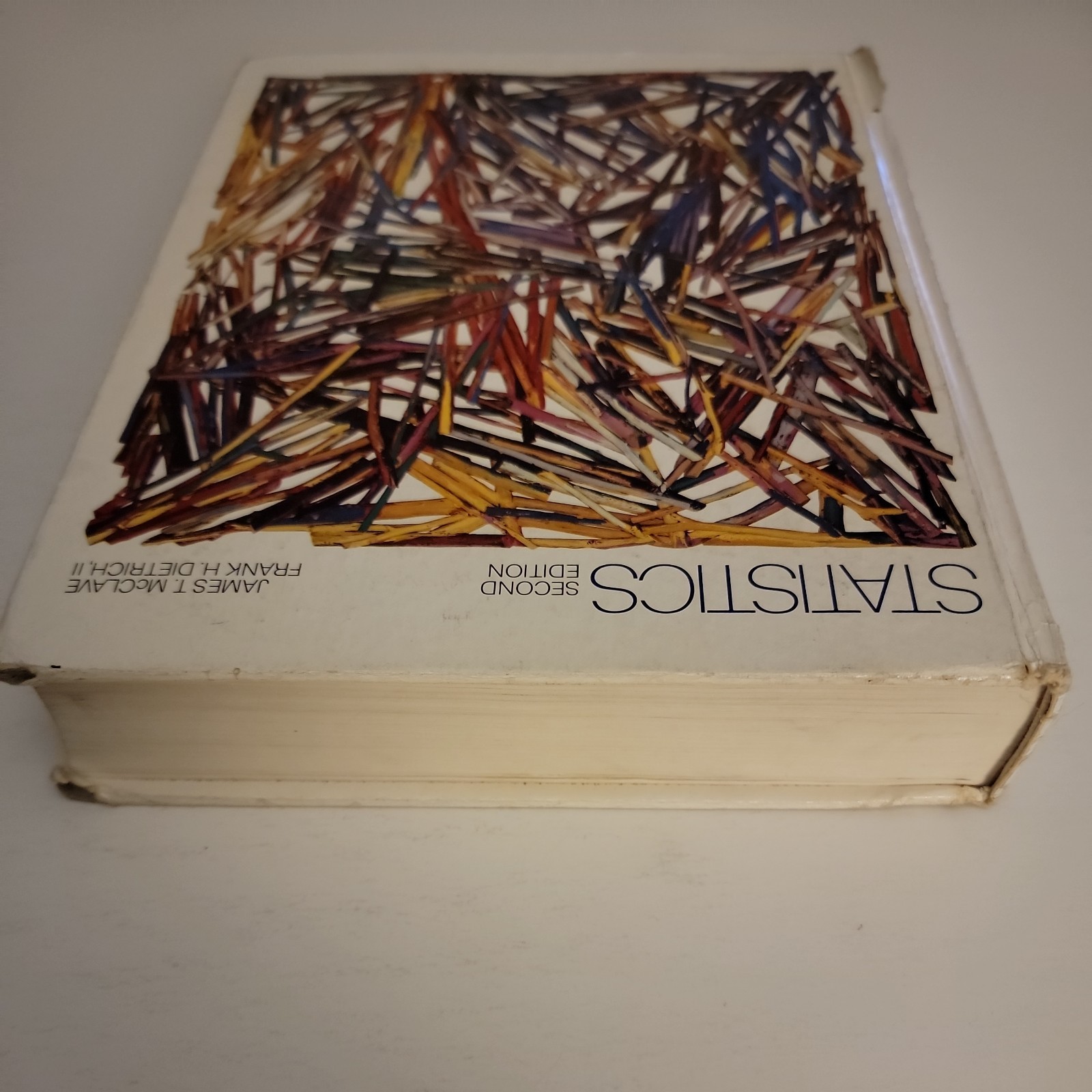 Statistics; Second Edition-McClave & Dietrich, Vintage 1982 HC-Good Condition