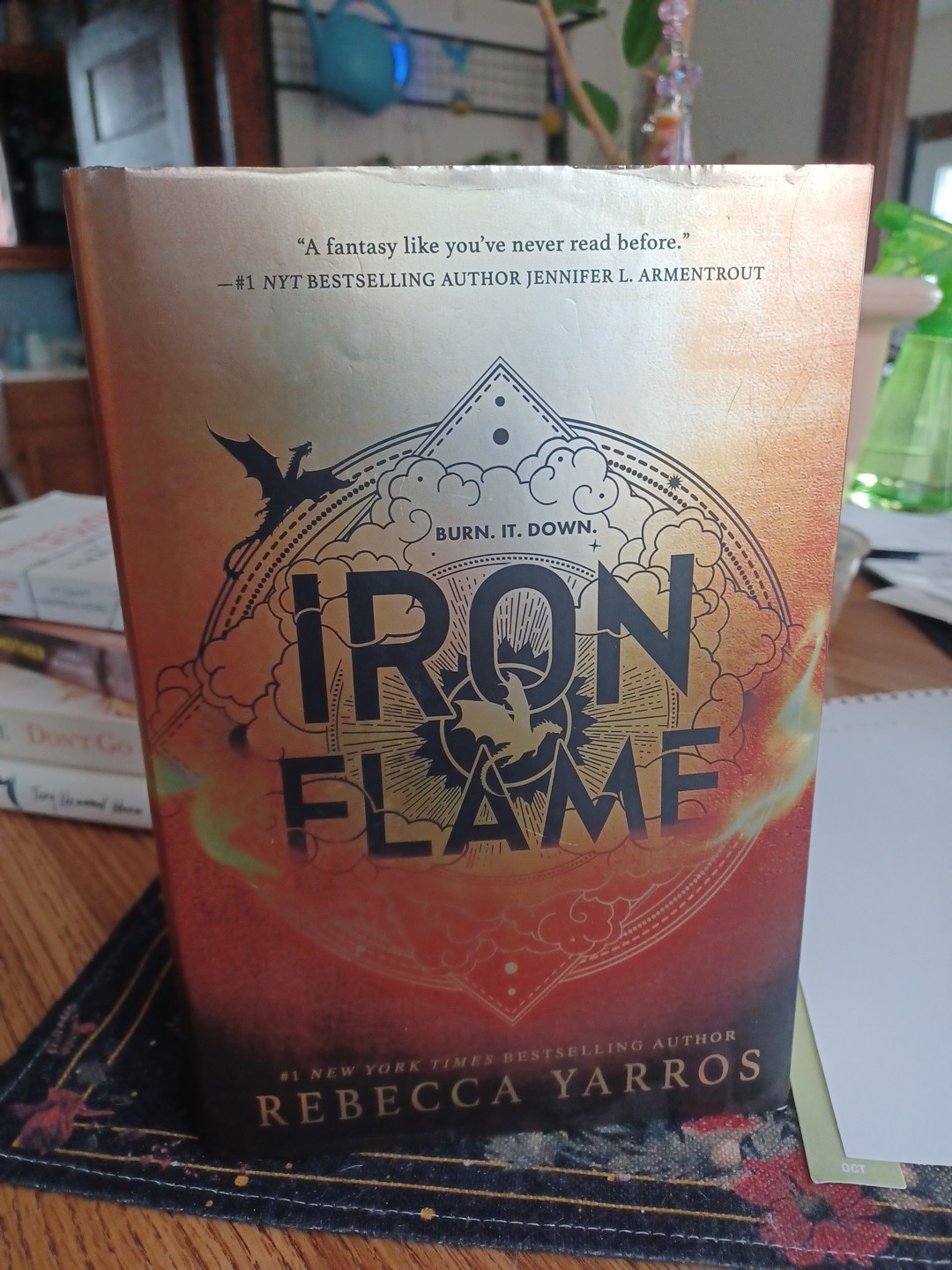 Iron Flame (Standard Edition) (The – Hardcover, by Yarros Rebecca – Good