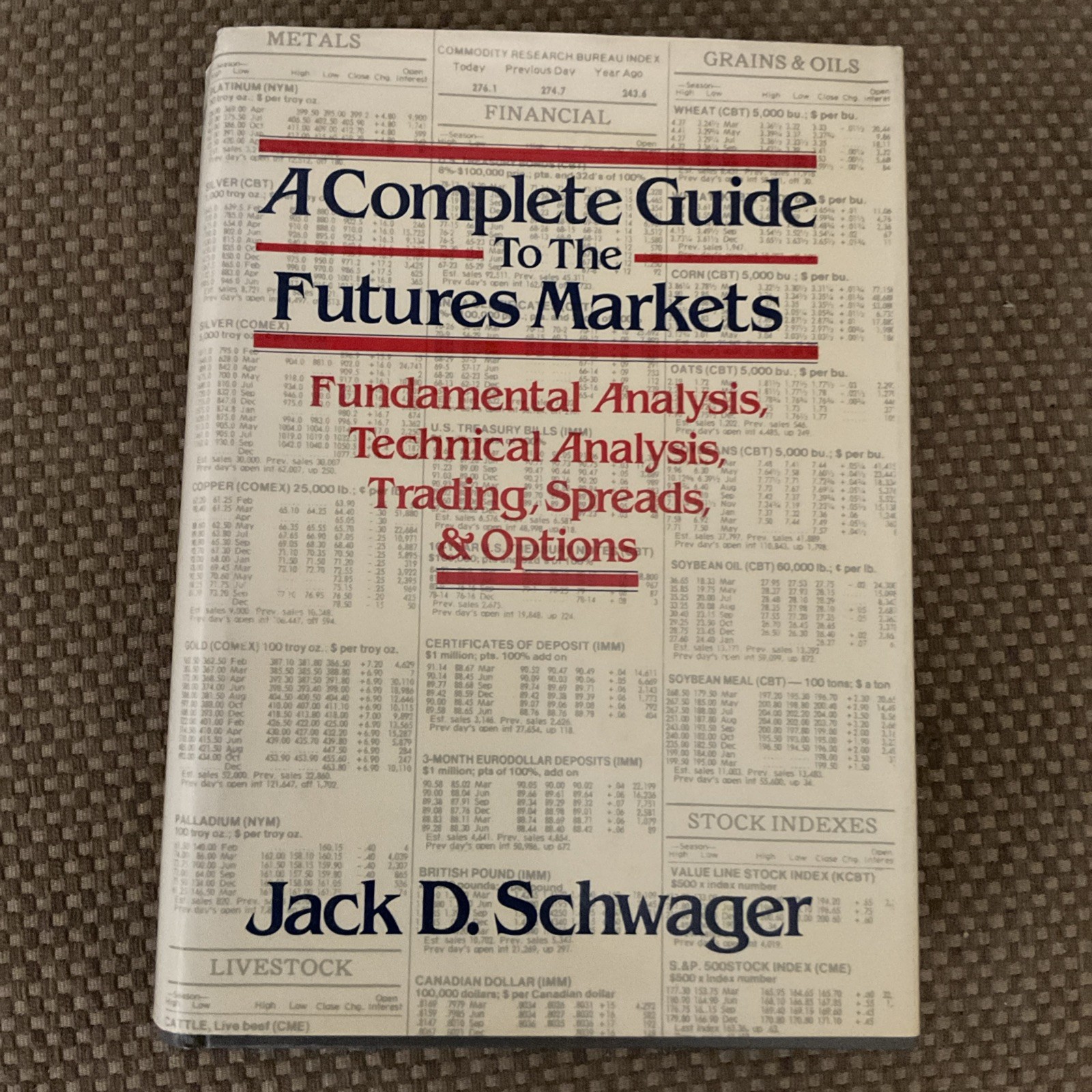 A Complete Guide to the Futures Markets: Trading & Options HC