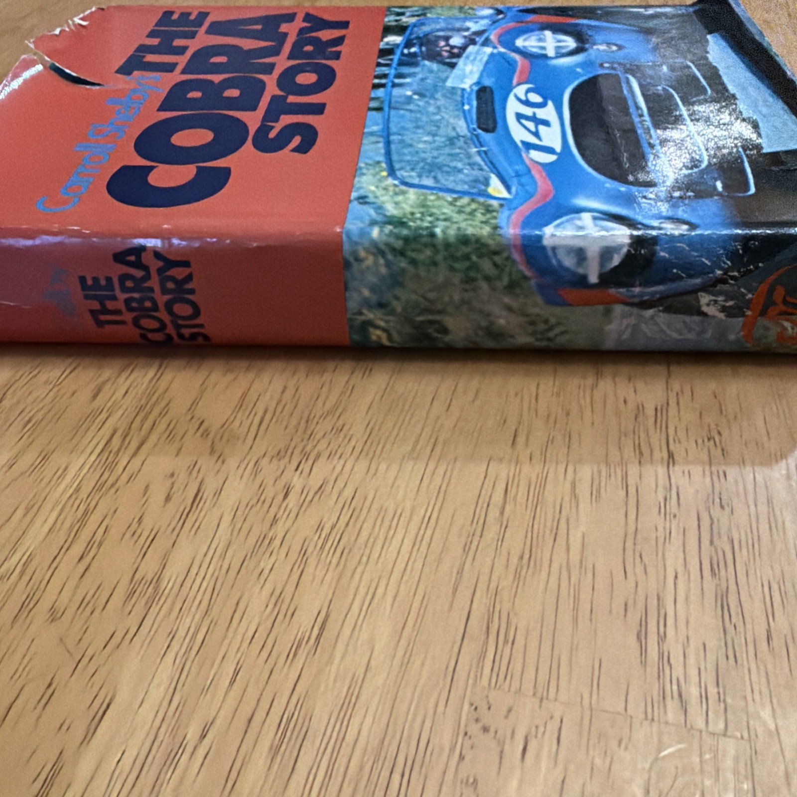Carroll Shelby’s The Cobra Story with Dust Jacket 272 pages 1965 Reprinted HC DJ