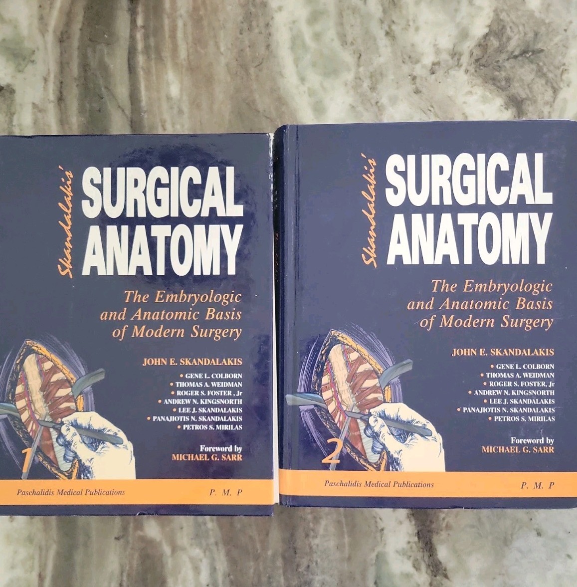 Skandalakis’ Surgical Anatomy: The Embryologic and Anatomic Basis 1st & 2nd Vol