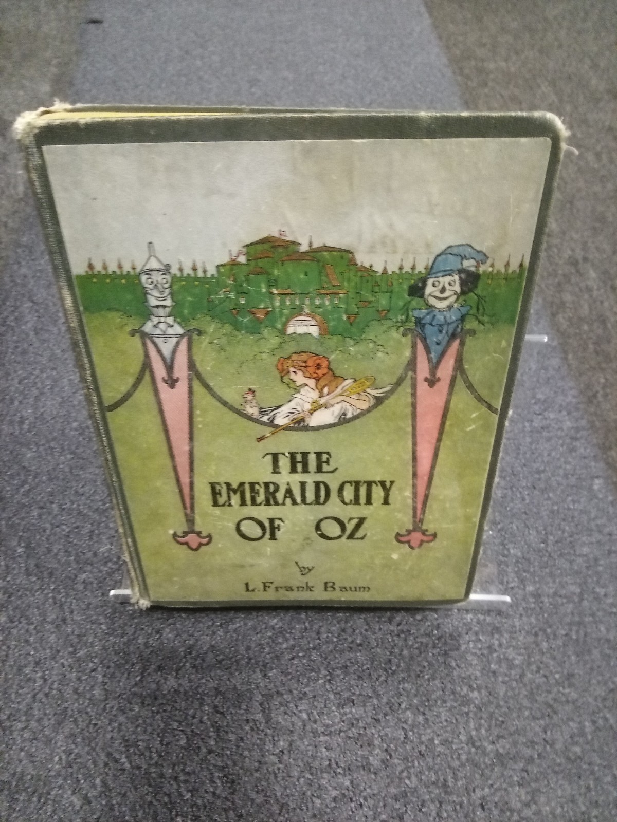 Emerald City of Oz, L Frank Baum Reilly & Lee, 12 Color Plates Later Printing