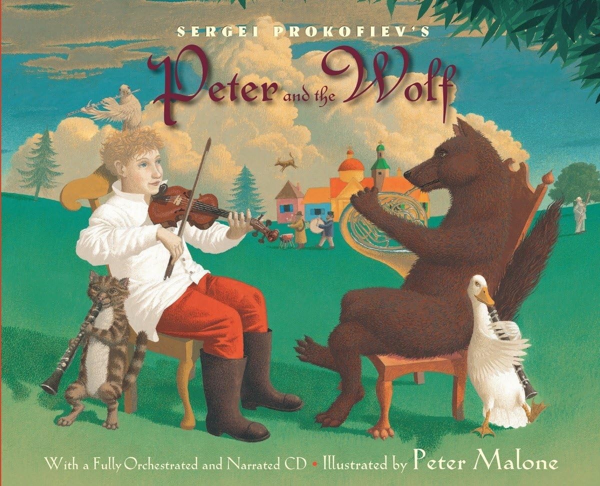 Sergei Prokofiev’s Peter and the Wolf: With a Fully-Orchestrated and Narrate…
