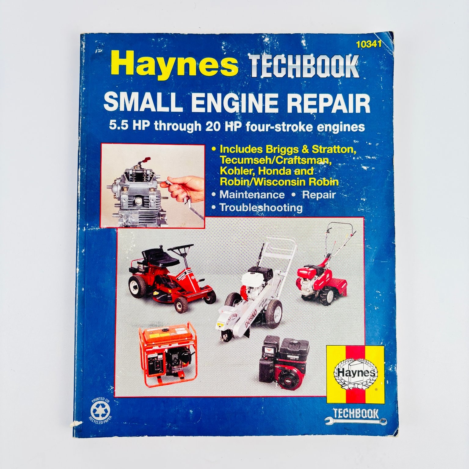 Haynes Small Engine Repair Manual 5.5 – 20 HP Four – Stroke 1998 Alan Ahlstrand