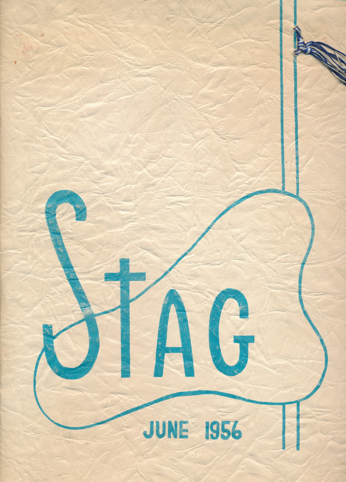 Detroit MI Mackenzie High School yearbook June 1956 Michigan Stag