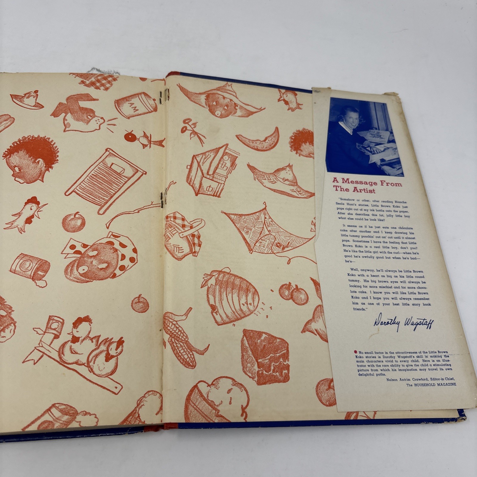 *1940* Little Brown Koko by Blanche Seale Hunt VINTAGE Hardcover Acceptable Cond
