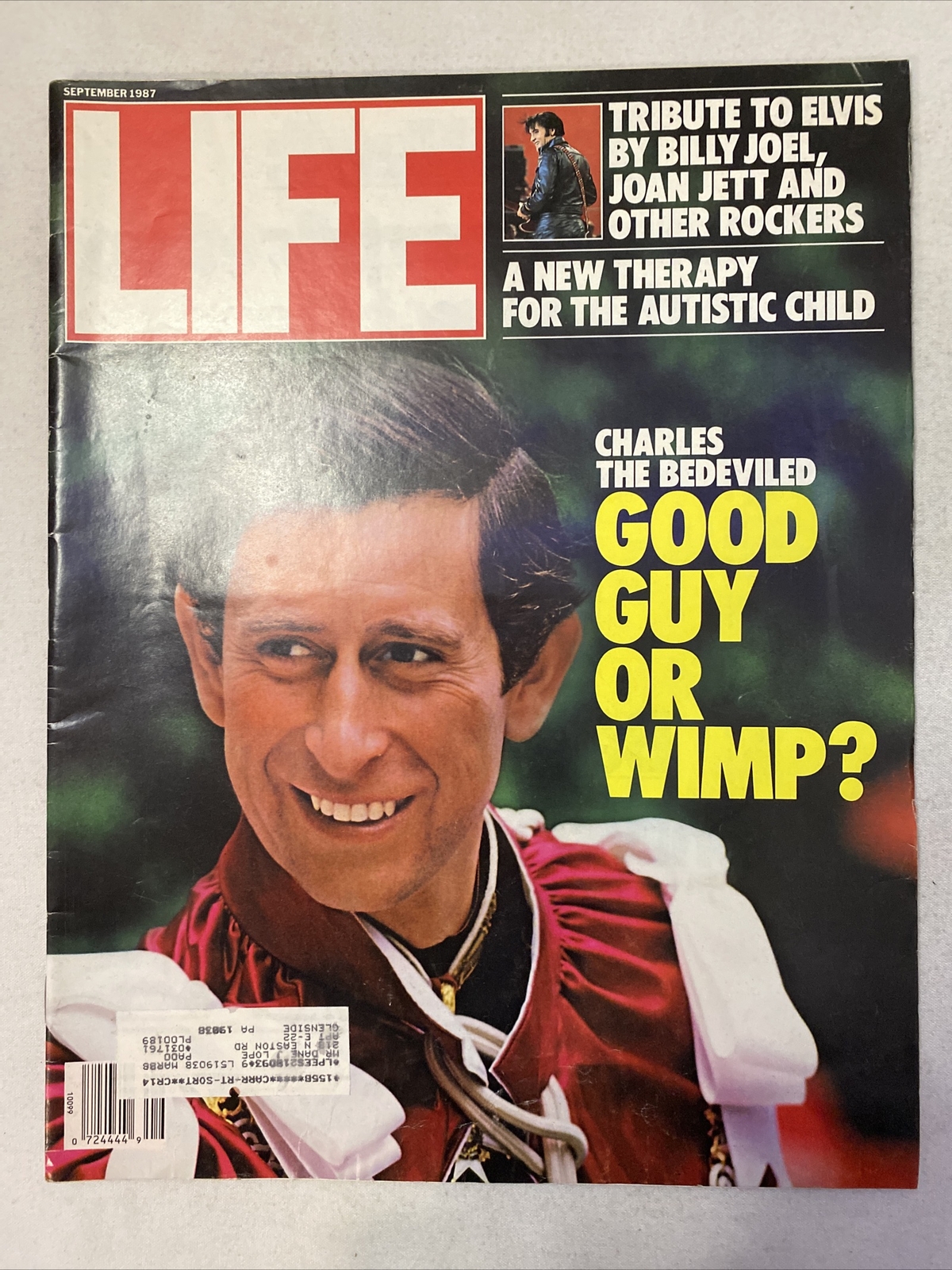 1987 September, Life Magazine, Charles The Bedeviled Good Guy Or Wimp? (BM15)