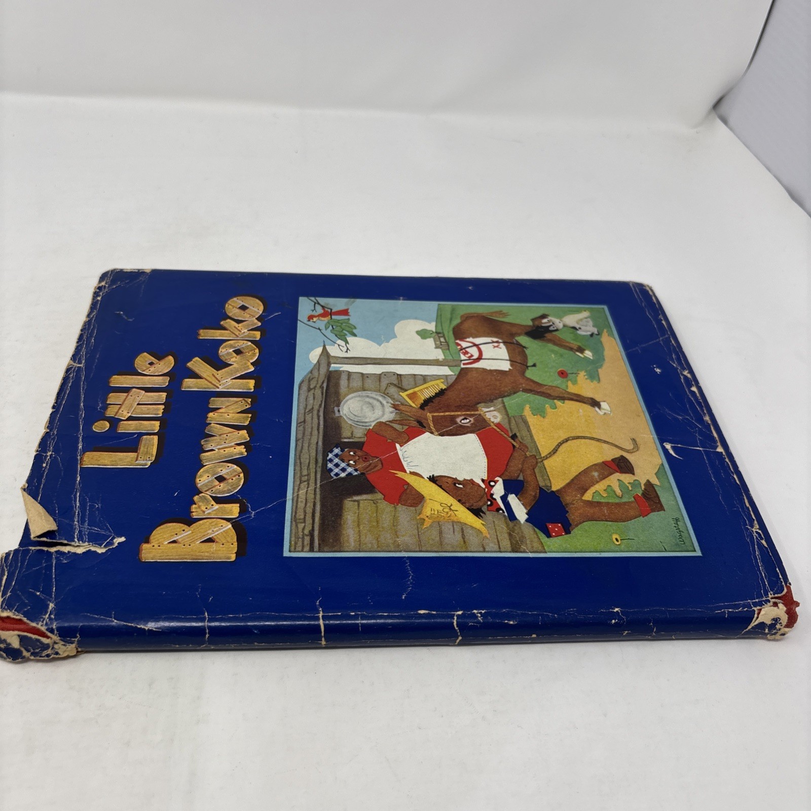 *1940* Little Brown Koko by Blanche Seale Hunt VINTAGE Hardcover Acceptable Cond