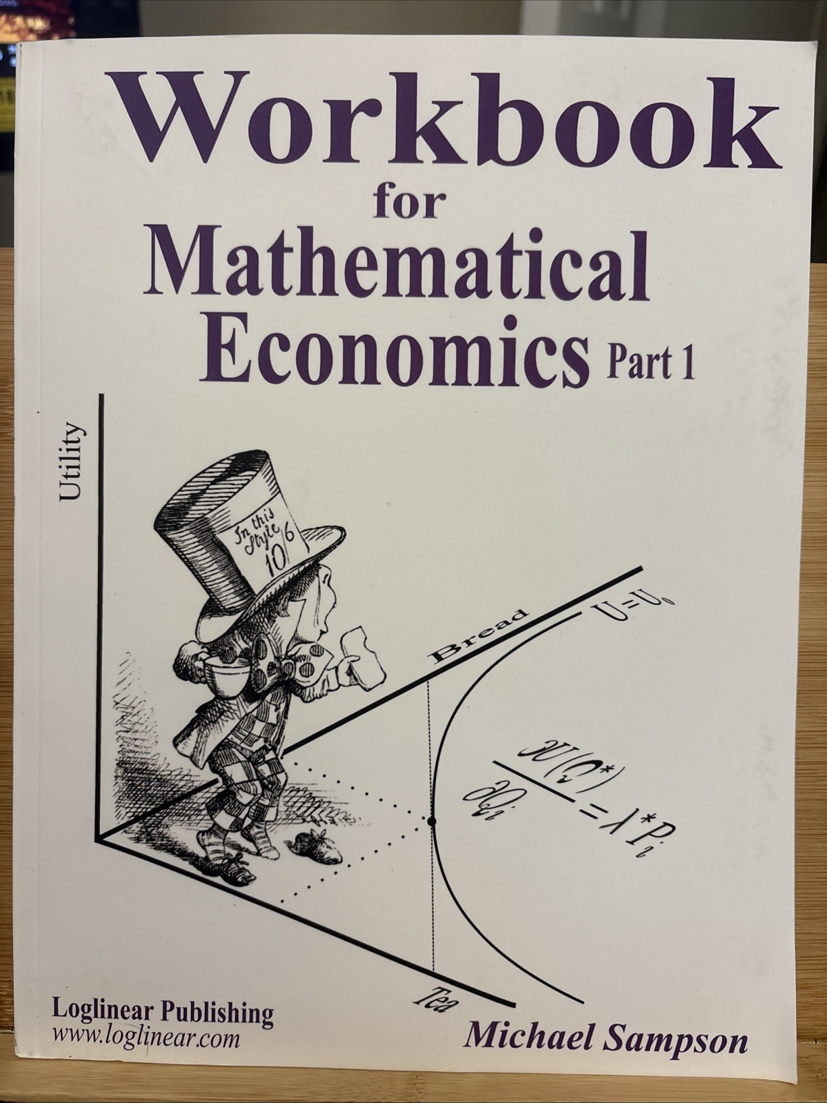 WORKBOOK FOR MATHEMATICAL ECONOMICS PART 1 By Michael Sampson (578)