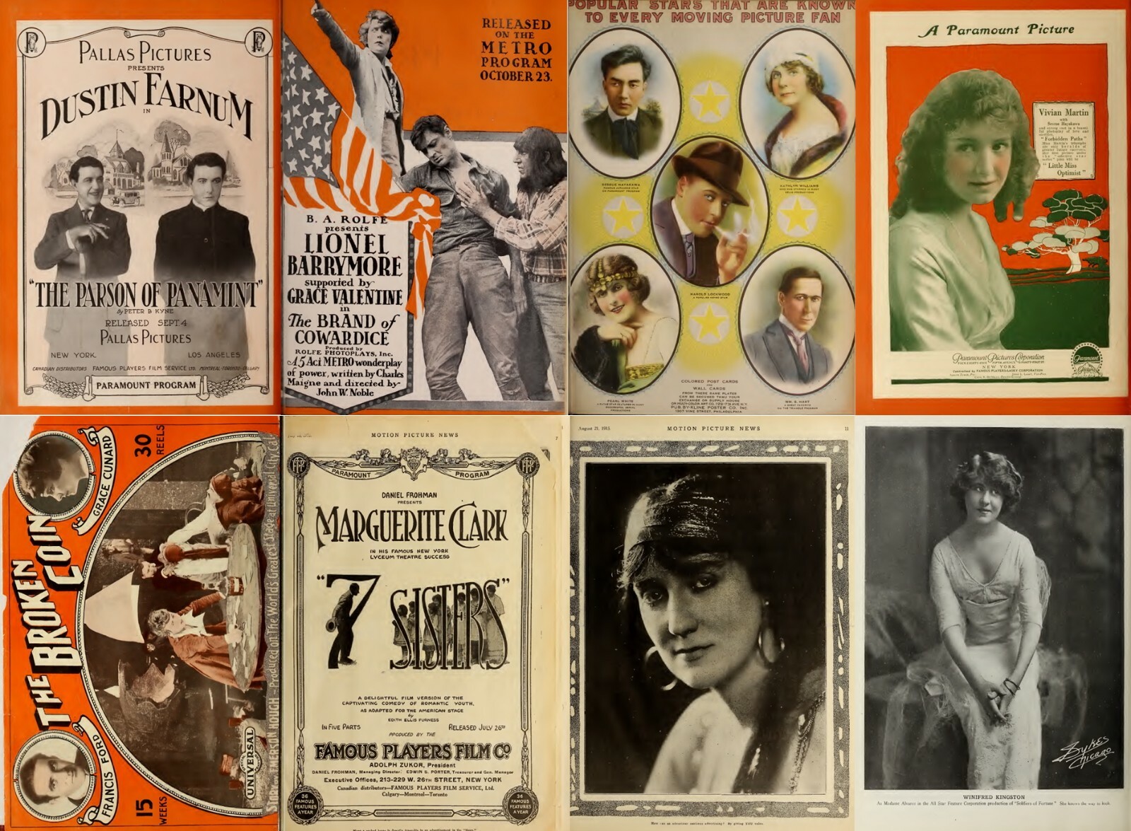 Motion Picture News – Film Trade Paper Vol.1 (1913-1917) – 235 Old Issues on DVD