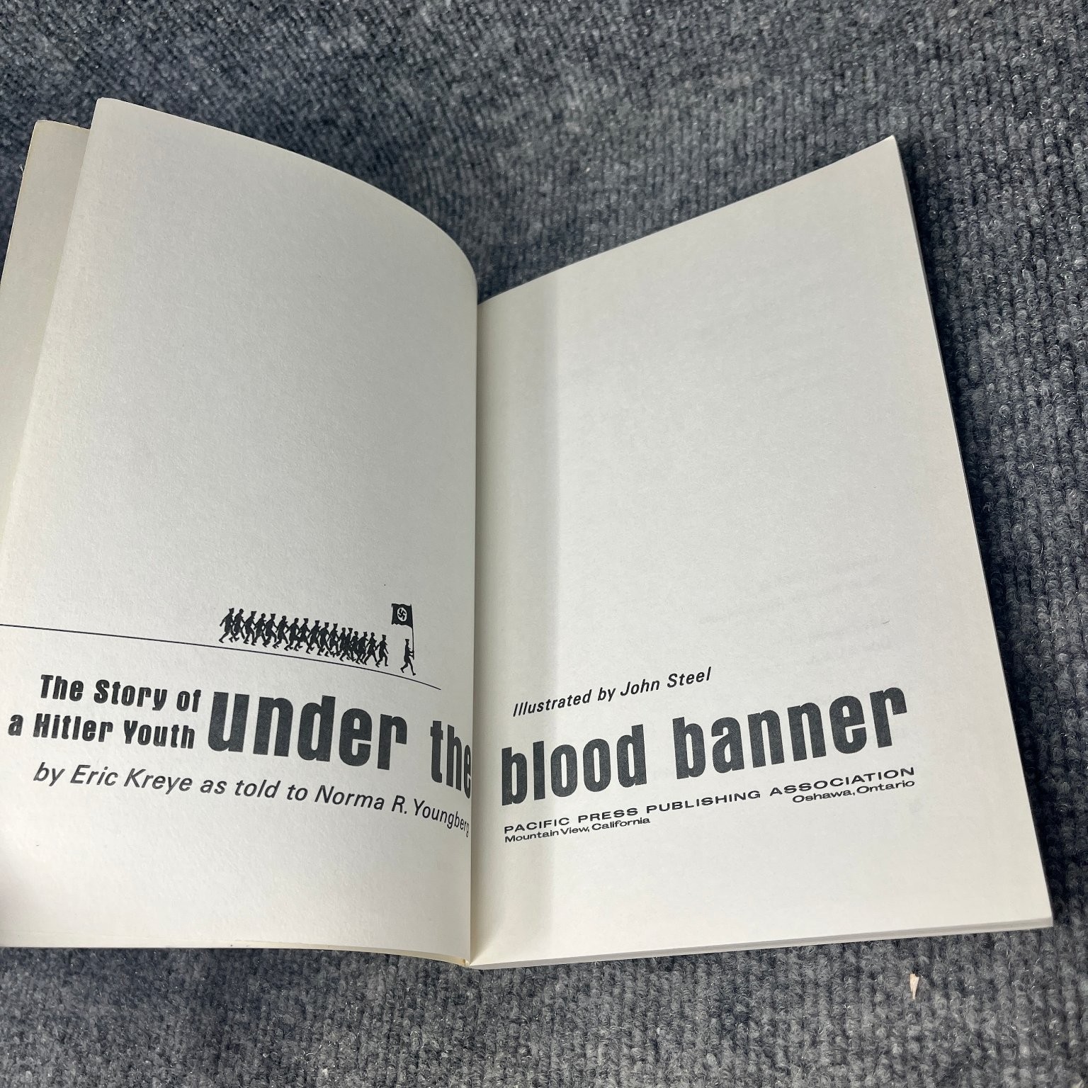 Under the Blood Banner Kreye Youngberg 1984 Hitler Youth WWII History