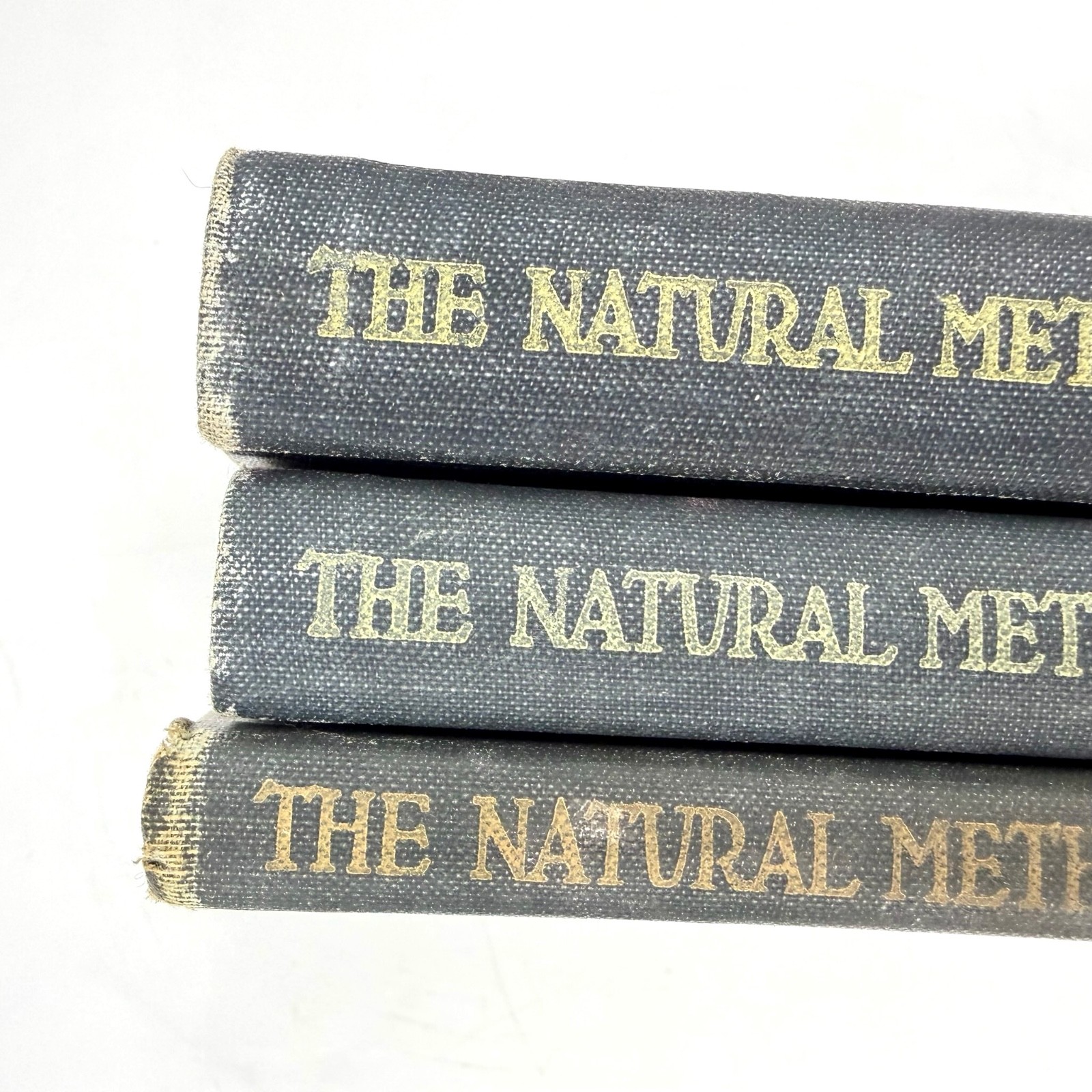 Antique Natural Method Readers Set 1st 2nd 3rd McManus Haaren Scribner 1914-1916