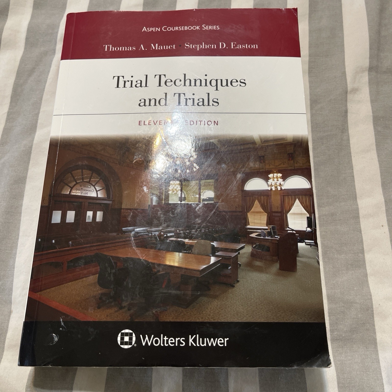 Wolters Kluwer Trial Techniques and Trials 11th Ed Mauet Easton Aspen PB 2021