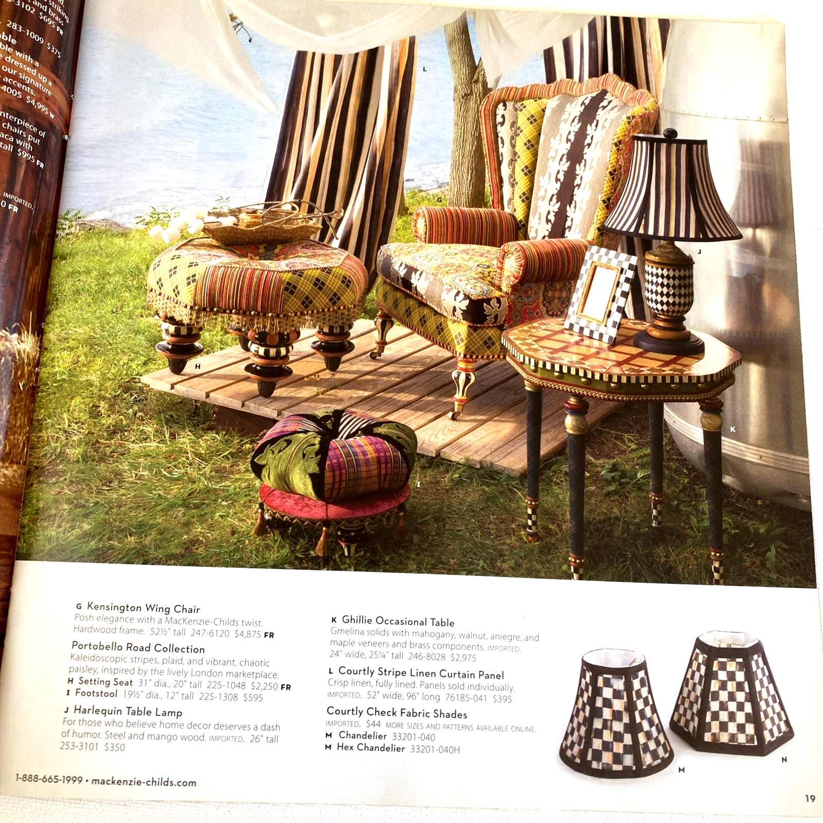 Mackenzie-Childs SUMMER Furniture COLLECTION 2017-Catalog-47 pages.