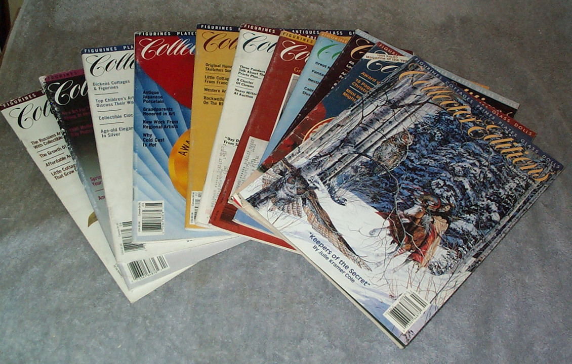 Collector Editions Bimonthly, CHOICE of Issues 1990-1994 Price is $5.99 EACH