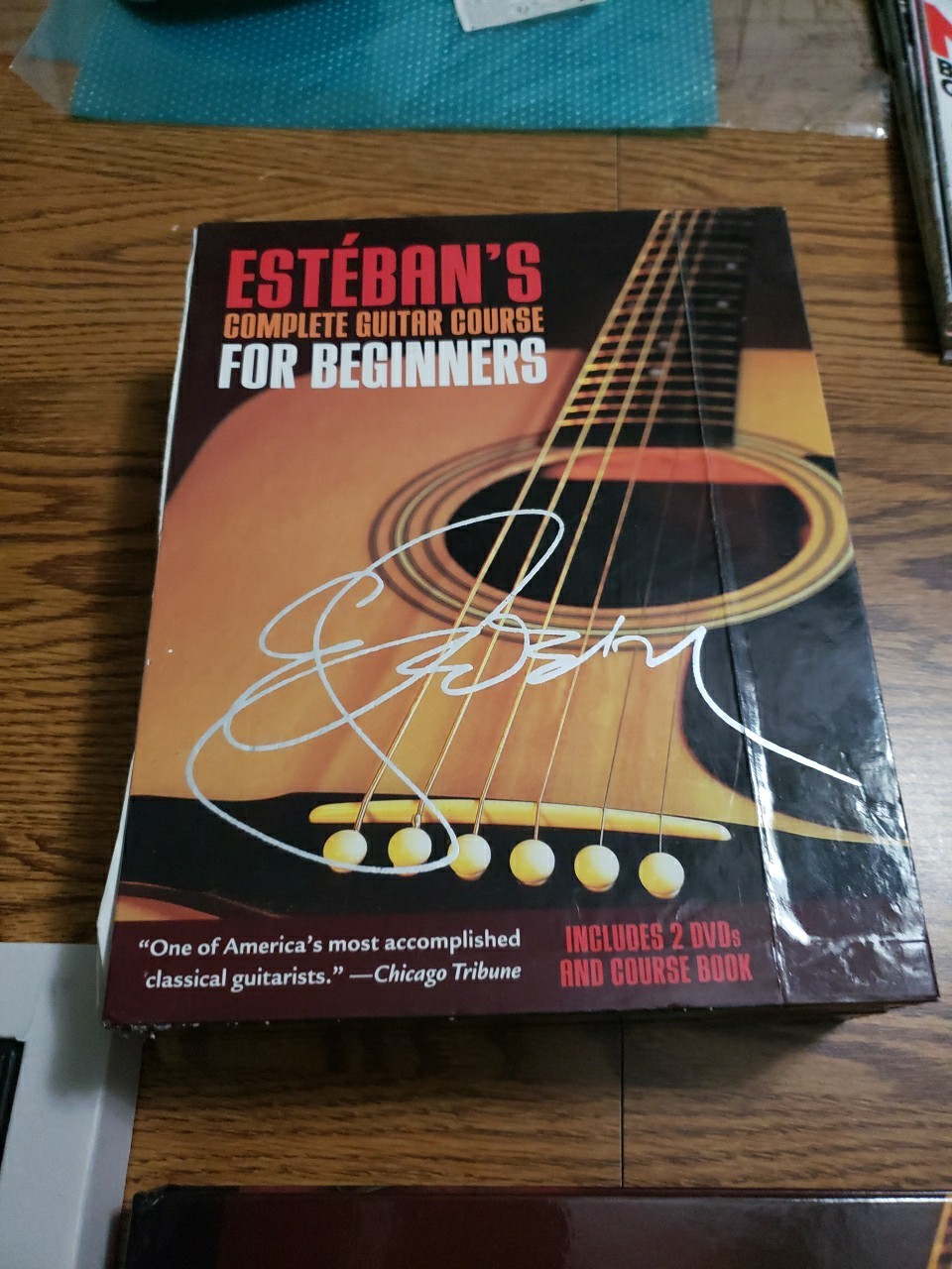 Esteban’s Complete Guitar Course for Beginners Includes 2 DVD’s And Course Book