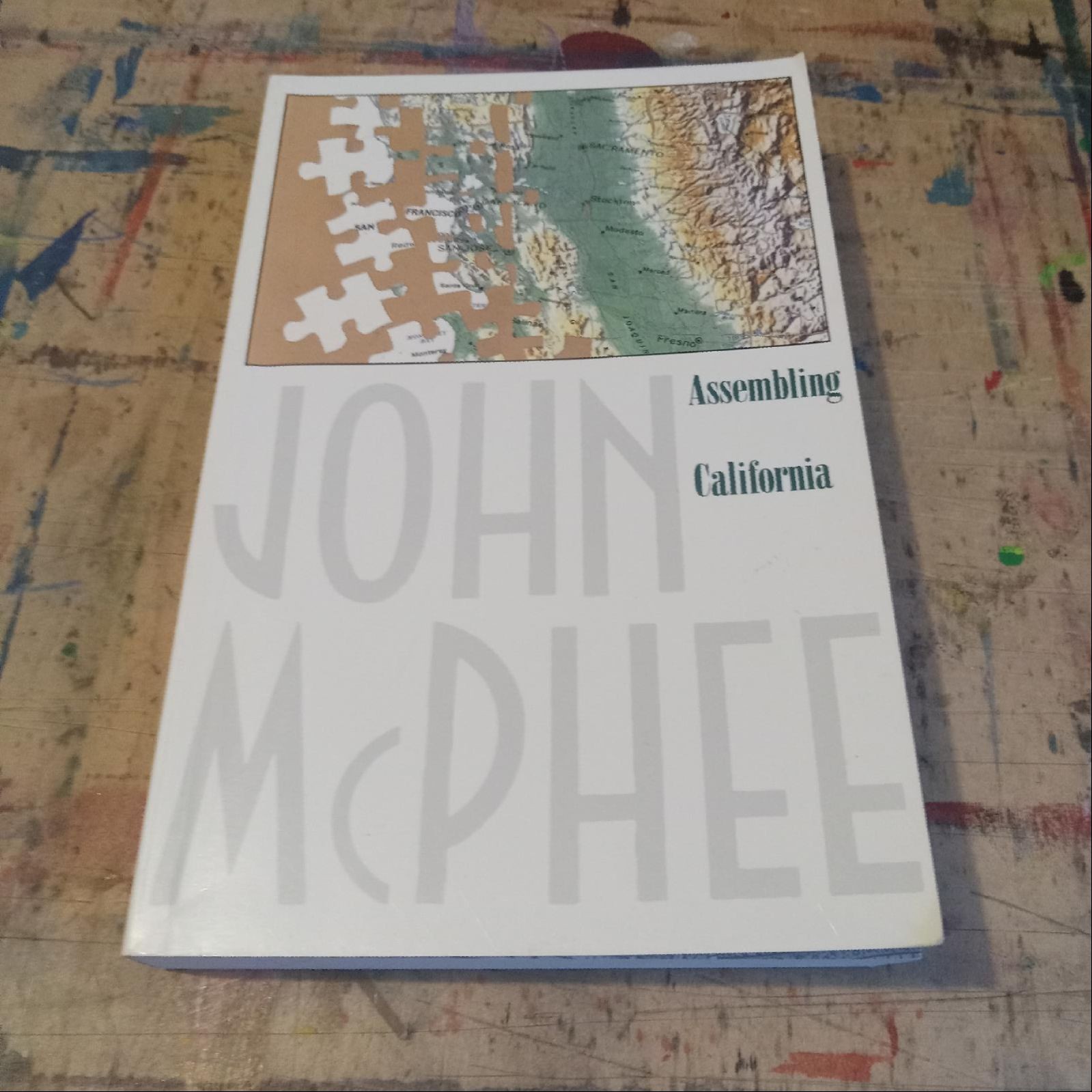 John McPhee Assembling California 1993 Farrar Straus Giroux 1st 3rd 8vo SC VG+