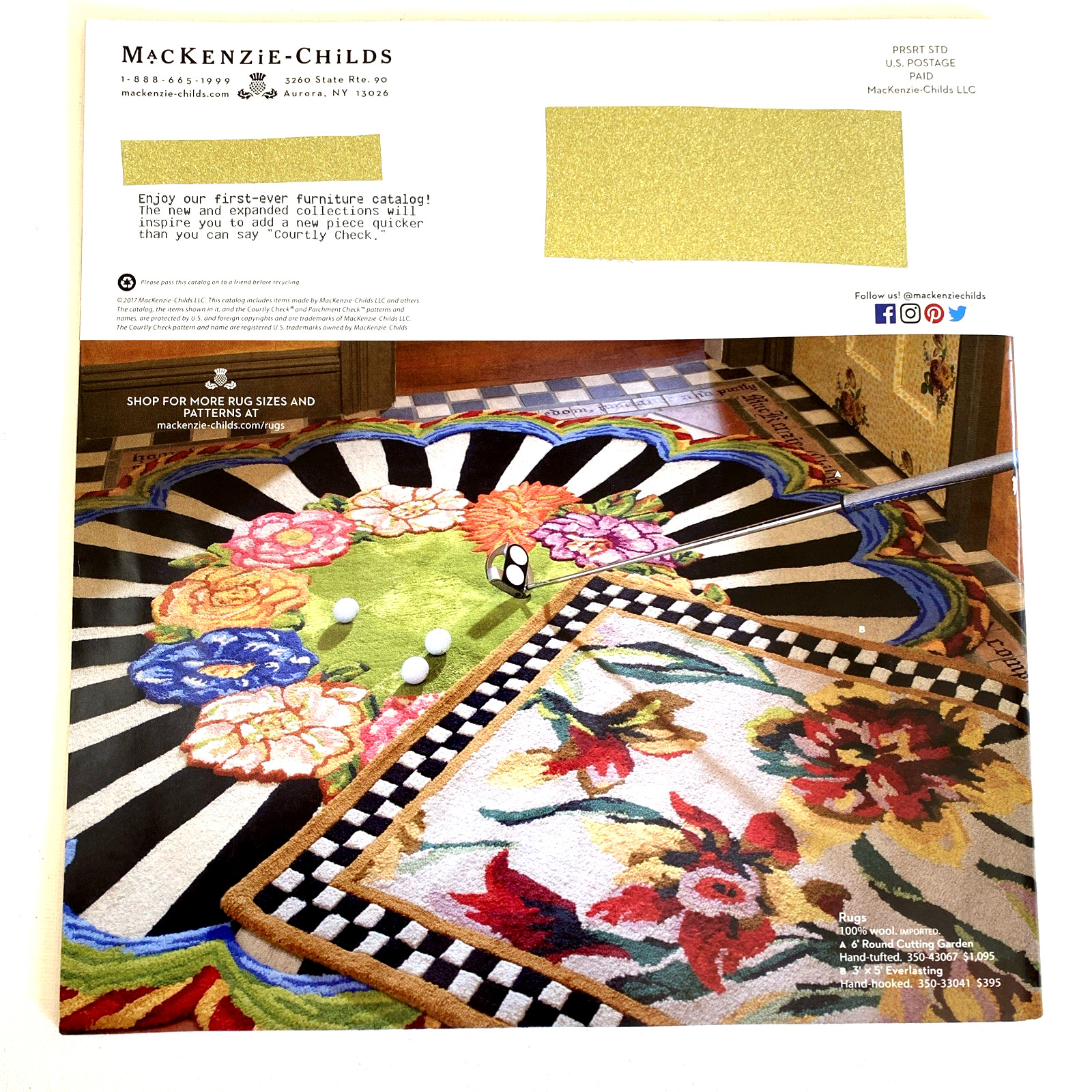 Mackenzie-Childs SUMMER Furniture COLLECTION 2017-Catalog-47 pages.