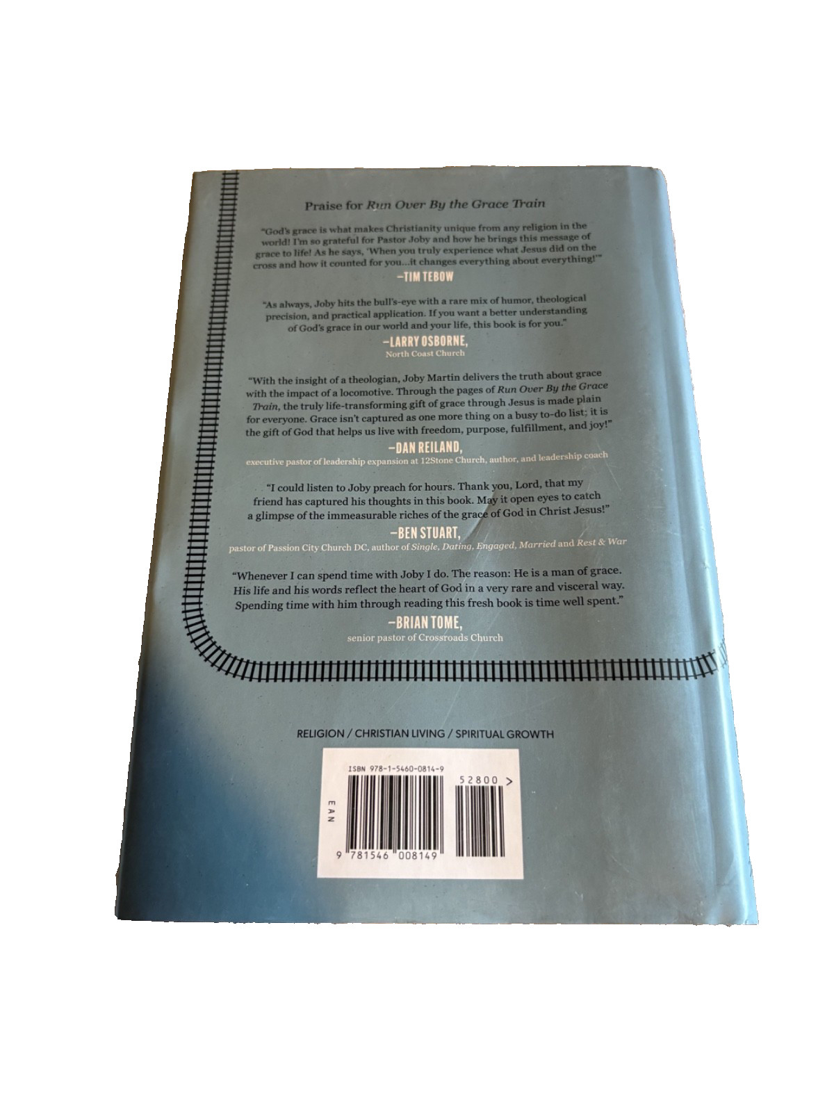 Run Over By the Grace Train (Expedited shipping) Joby Martin