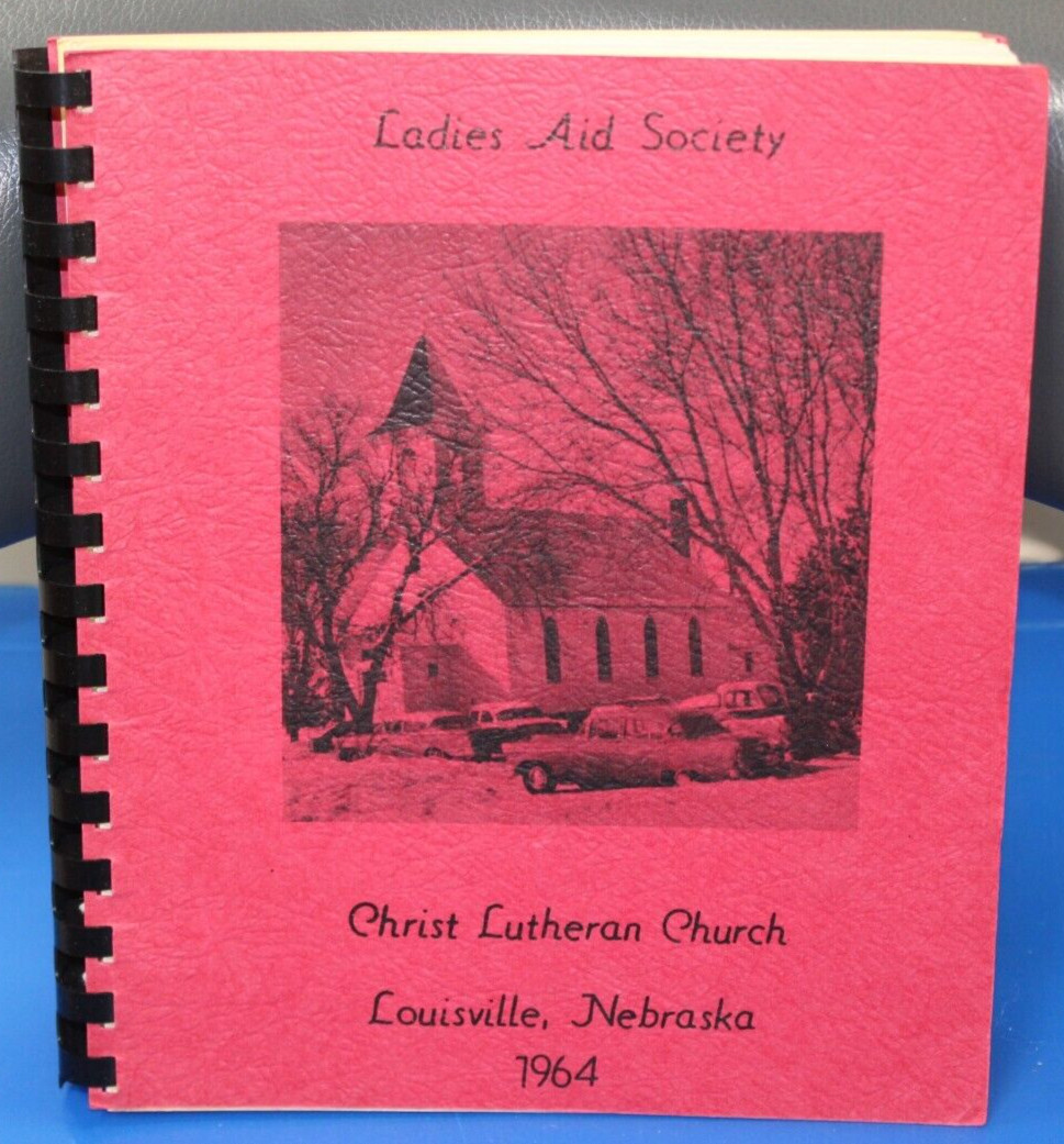 Ladies Aid Society Cookbook (123 Pages)-Christ Lutheran Church-Louisville 1964