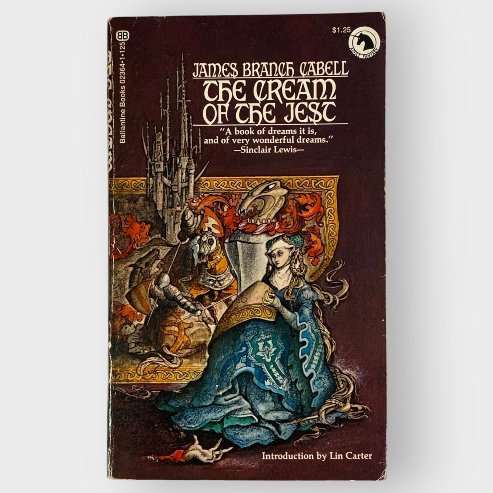 The Cream of the Jest | Cabell | 1st Print 1971 Ballentine | Fantasy Vintage PB