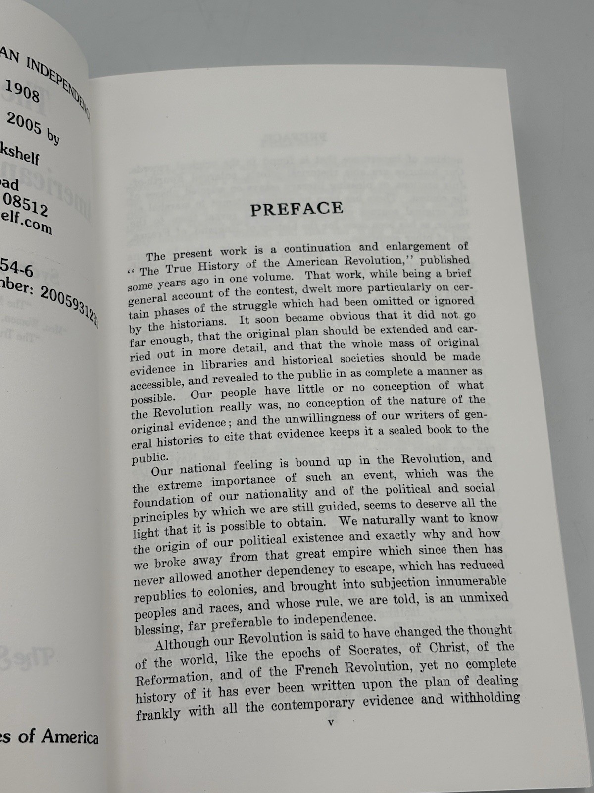 The Struggle For American Independence Vol. 1 & 2 By Fisher (2005 Revision)