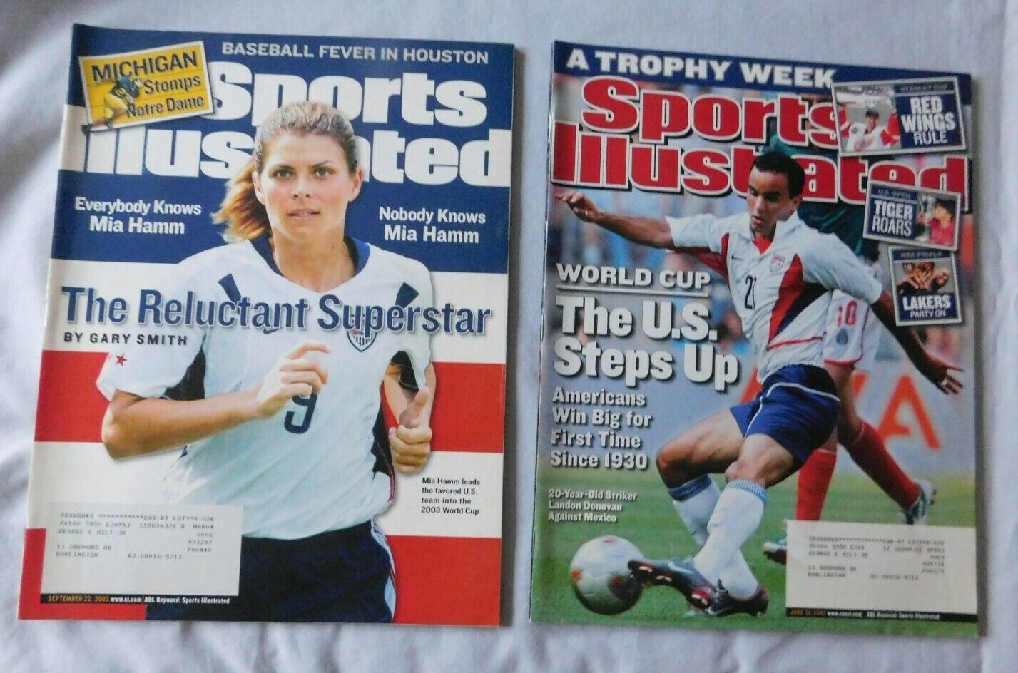 Soccer Sports Illustrated Magazine Pick one