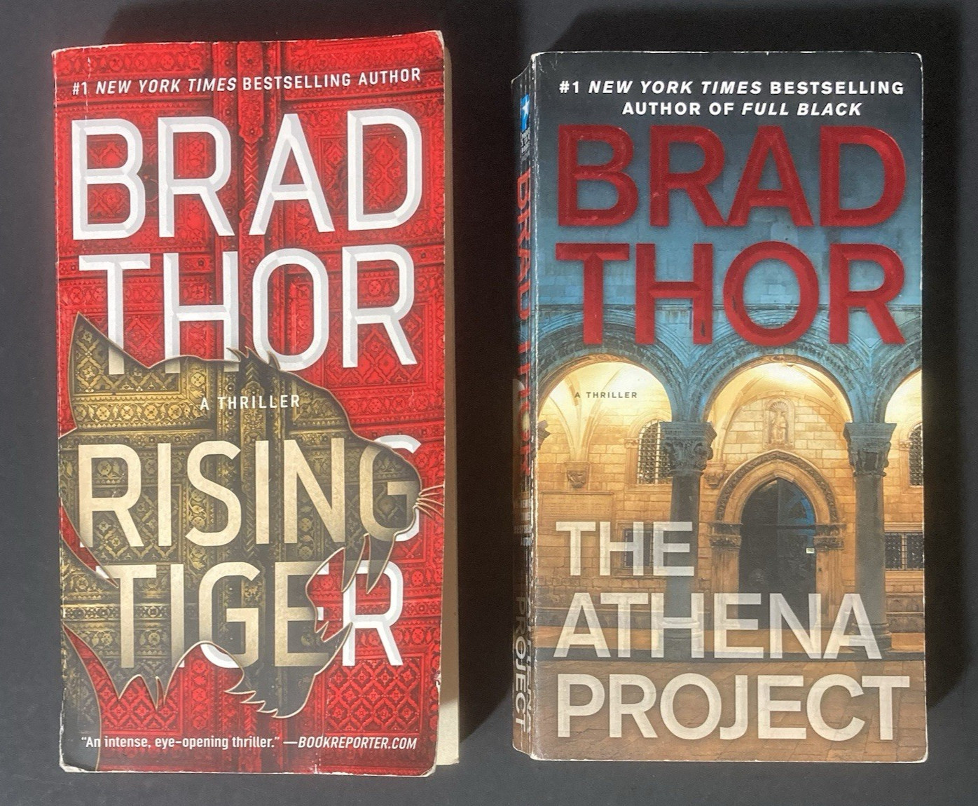 Near Complete SCOT HARVATH Series by Brad Thor #1-22 + Athena Project – 1 SIGNED