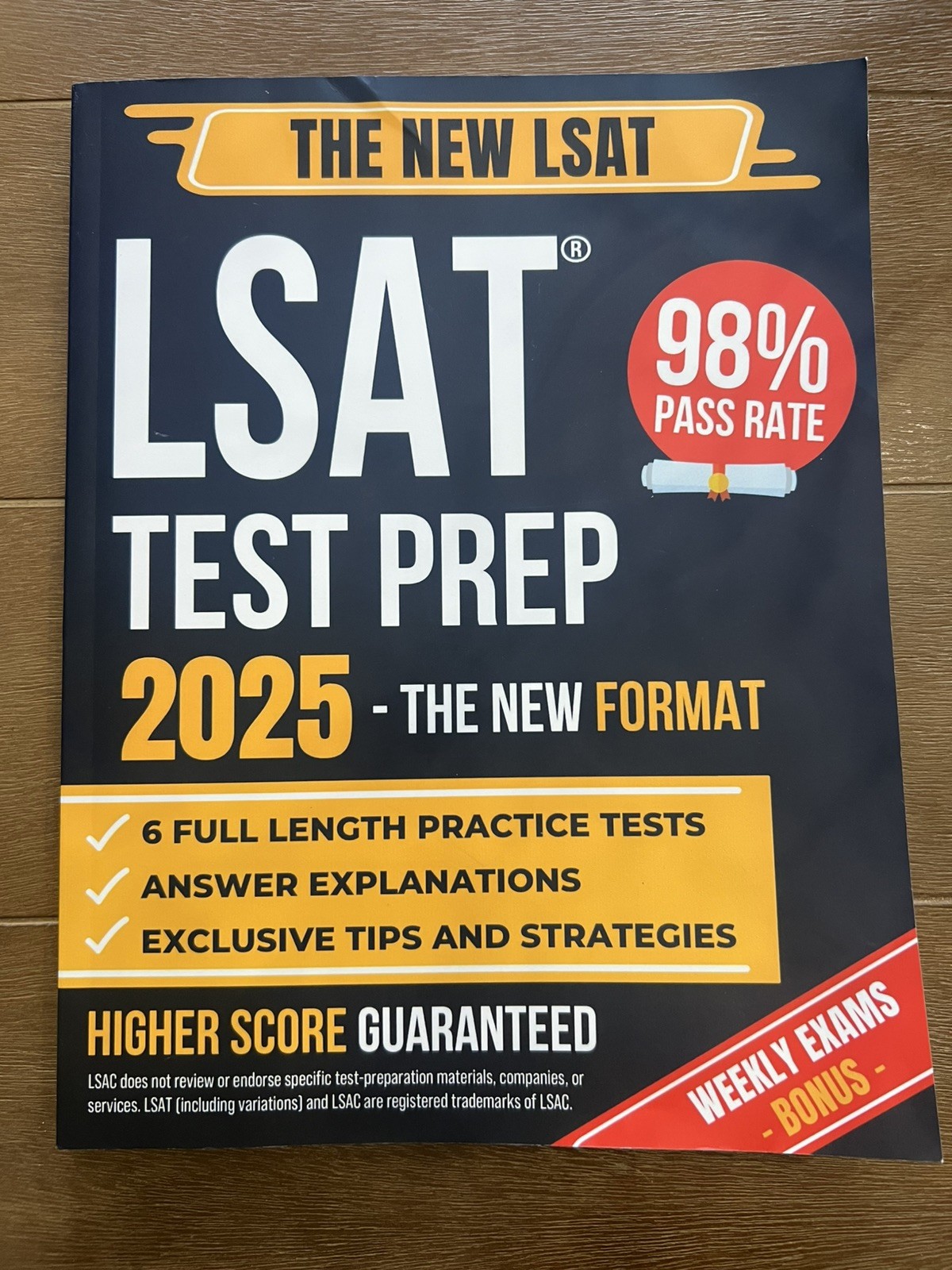 LSAT Test Prep: 2025 The New Format Paperback