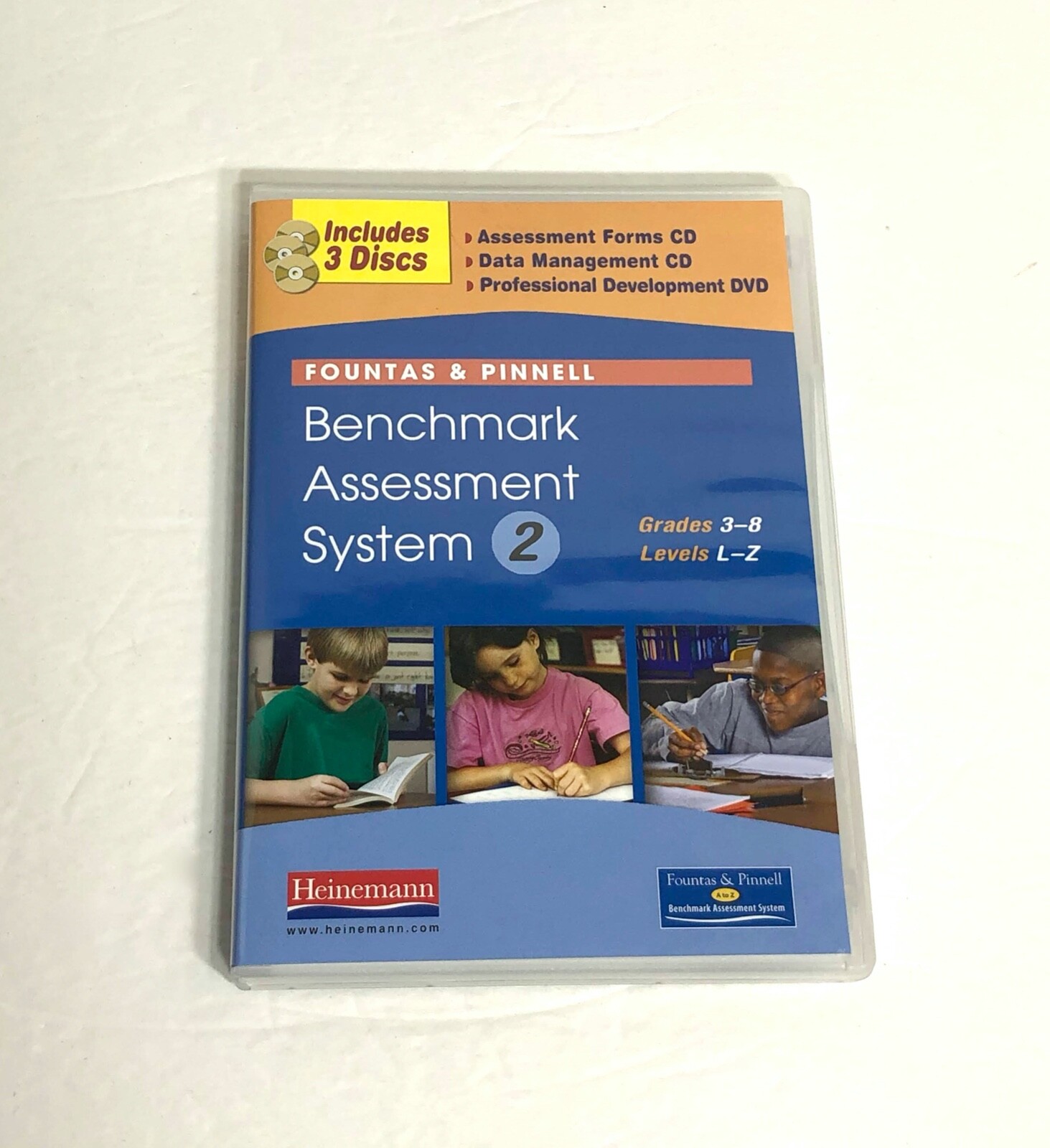Fountas & Pinnell Benchmark Assessment Sys 2 Grade 3-8 Levels L-Z CD-ROM/DVDs