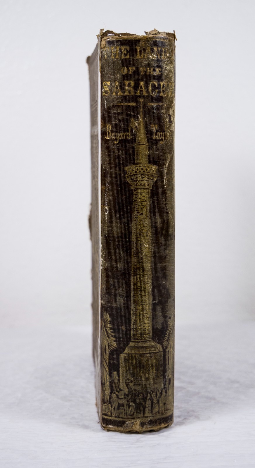 1855 LANDS OF THE SARACEN PALESTINE ASIA MINOR ITALY SPAIN w/ MAP Read B715