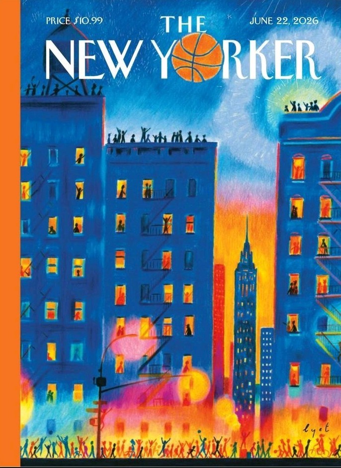 NY KNICKS – THE NEW YORKER MAGAZINE – JUNE 22, 2026 AFTER THE COMEBACK