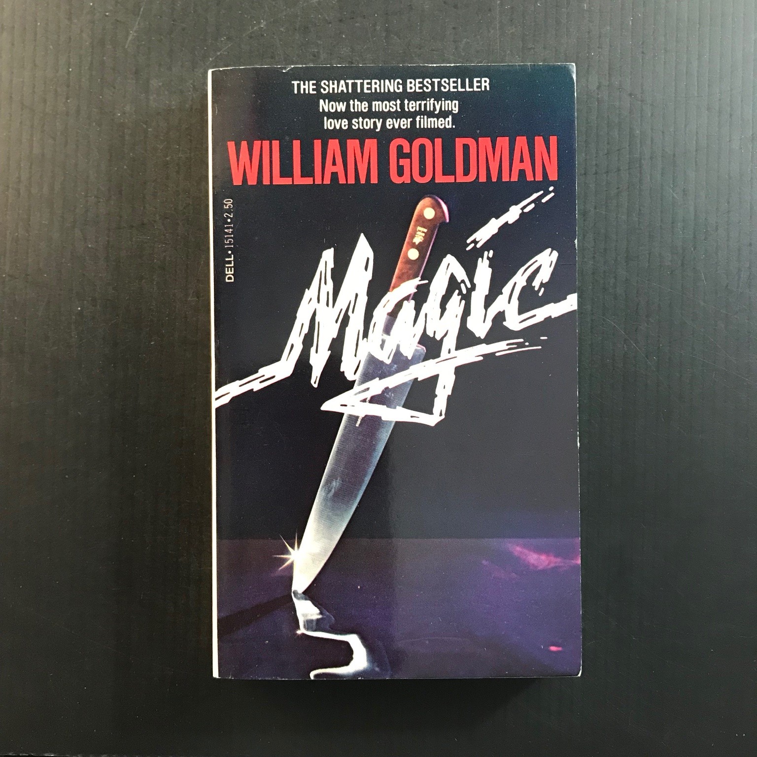 Magic William Goldman 1978 First Printing Psychological Thriller Horror