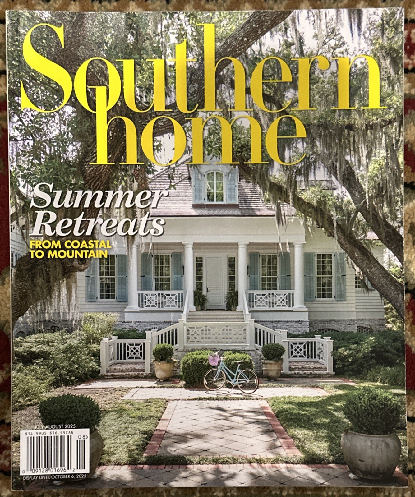 SOUTHERN HOME magazine JULY AUGUST 2025 Summer Retreats From Coastal To Mountain