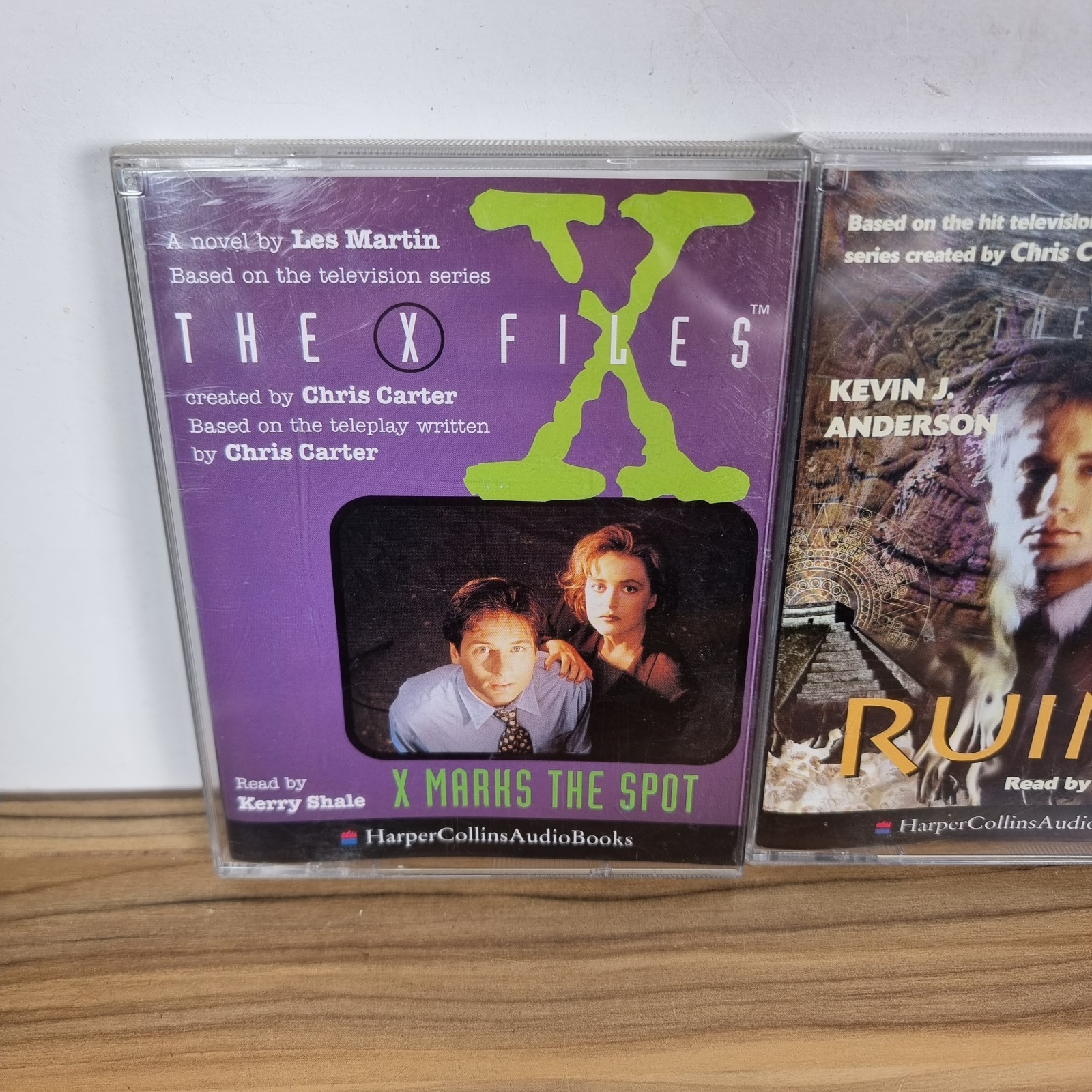X-Files Audio Book Cassette Tape Bundle Harper Collins