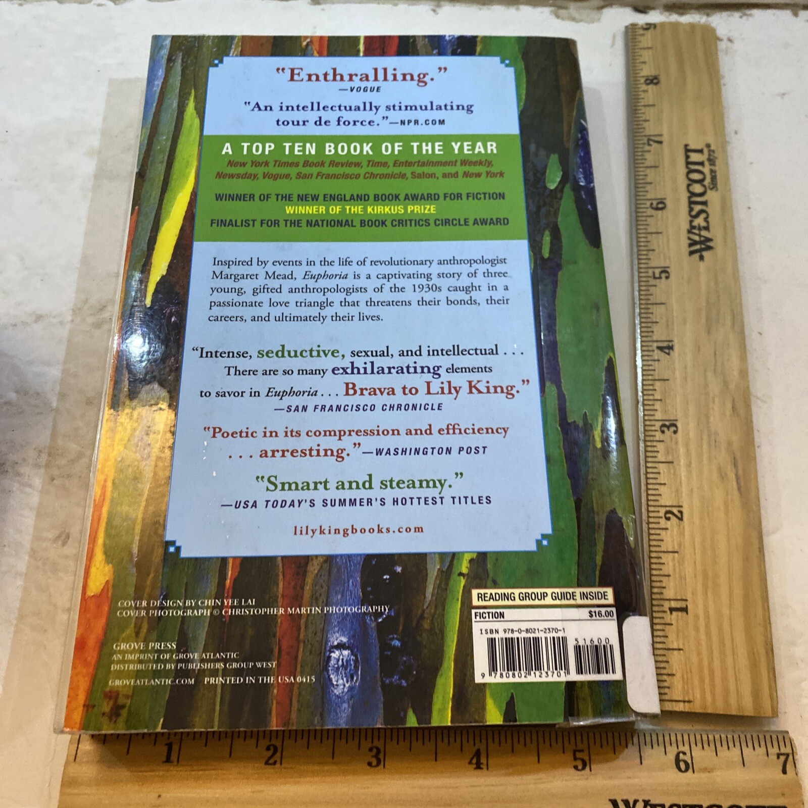Euphoria – Lily King (Paperback, 2014)