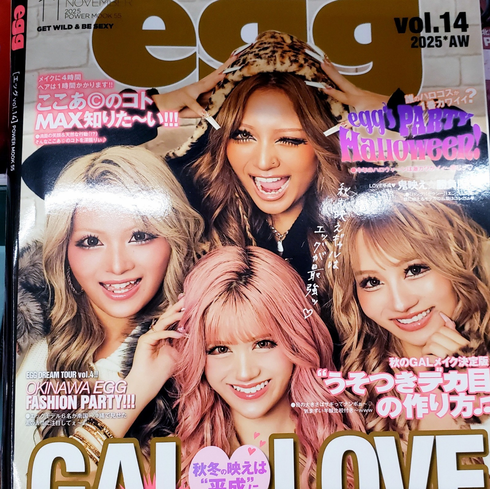 egg Magazine 2 Issues Set GAL Fashion Makeup Japan