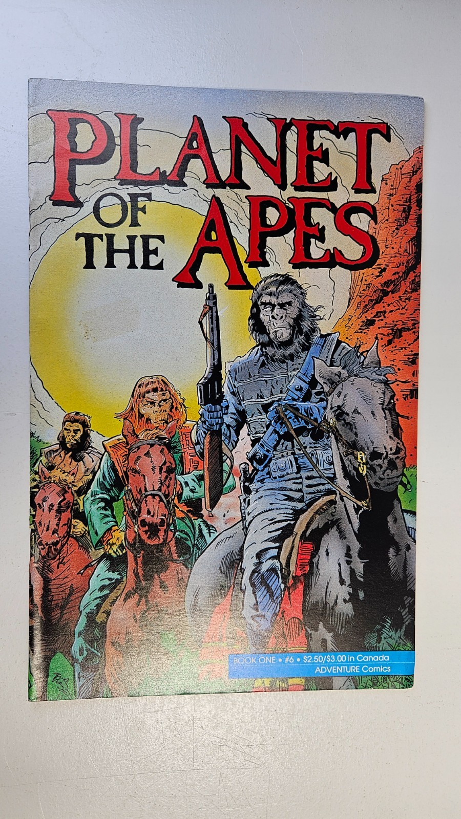 Planet of The Apes Book One Issue 6 1990 Adventure Comics
