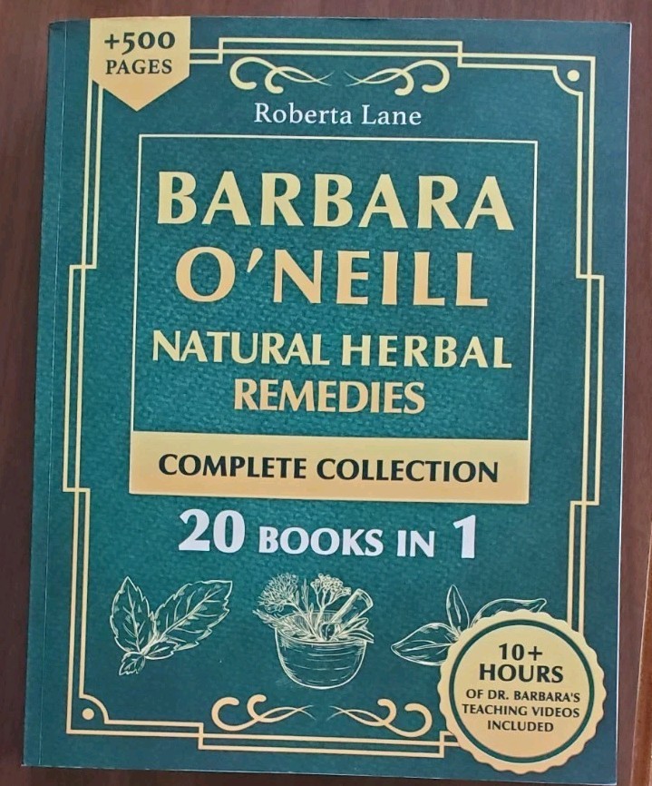 Barbara O’Neill Natural Herbal Remedies Complete Collection 20 Books in 1 VGC