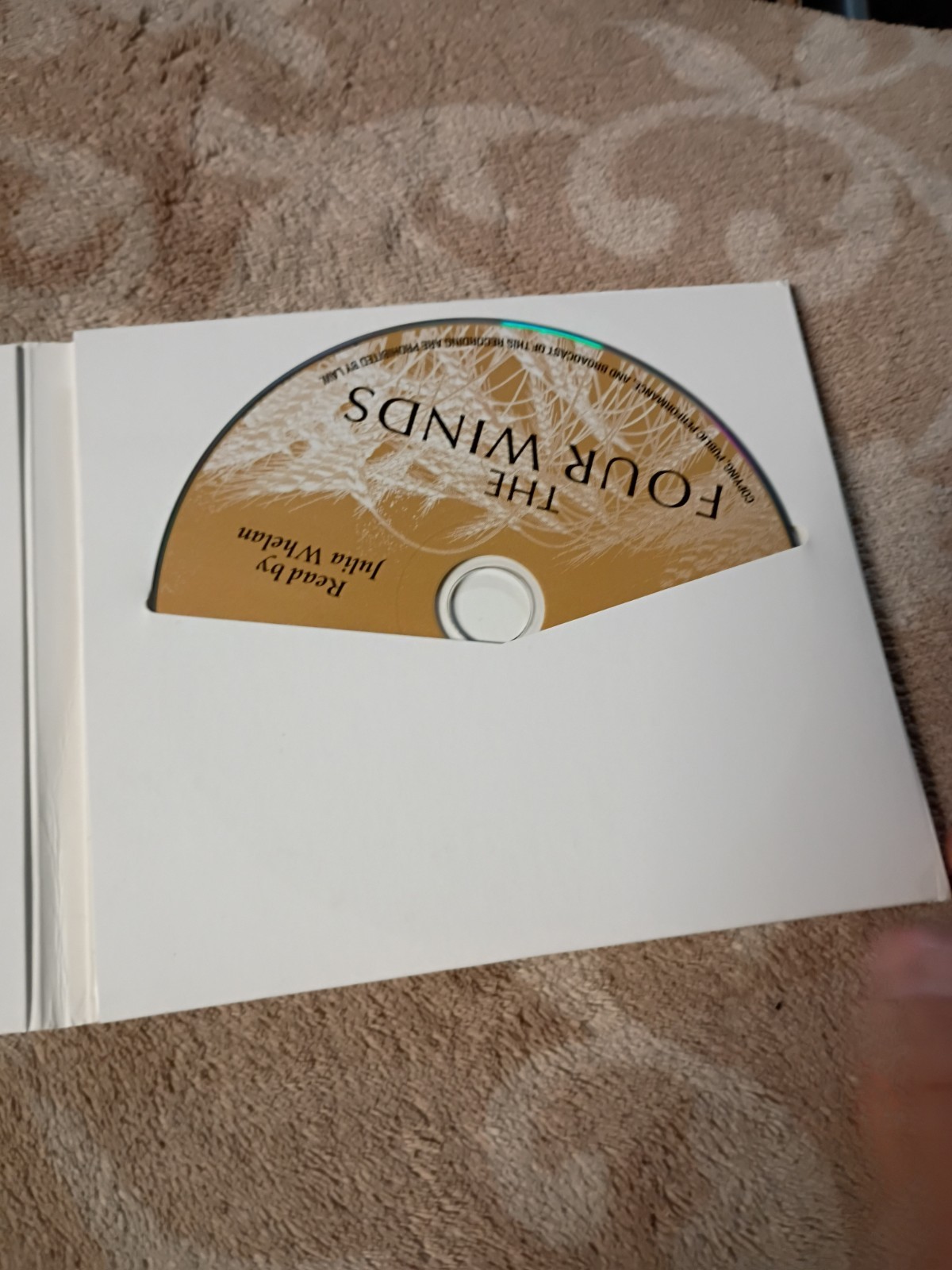 The Four Winds : A Novel by Kristin Hannah (2021, Compact Disc, Unabridged…