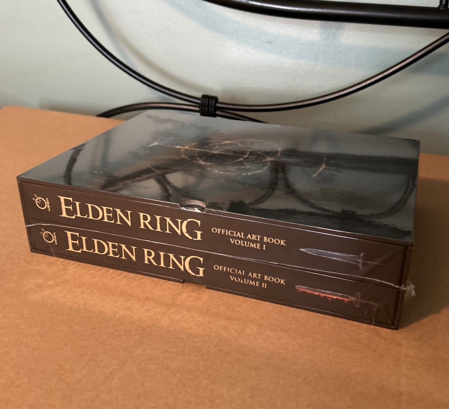 Elden Ring Official Art Book Volumes 1 & 2 Hardcover + Limited Edition Slipcase