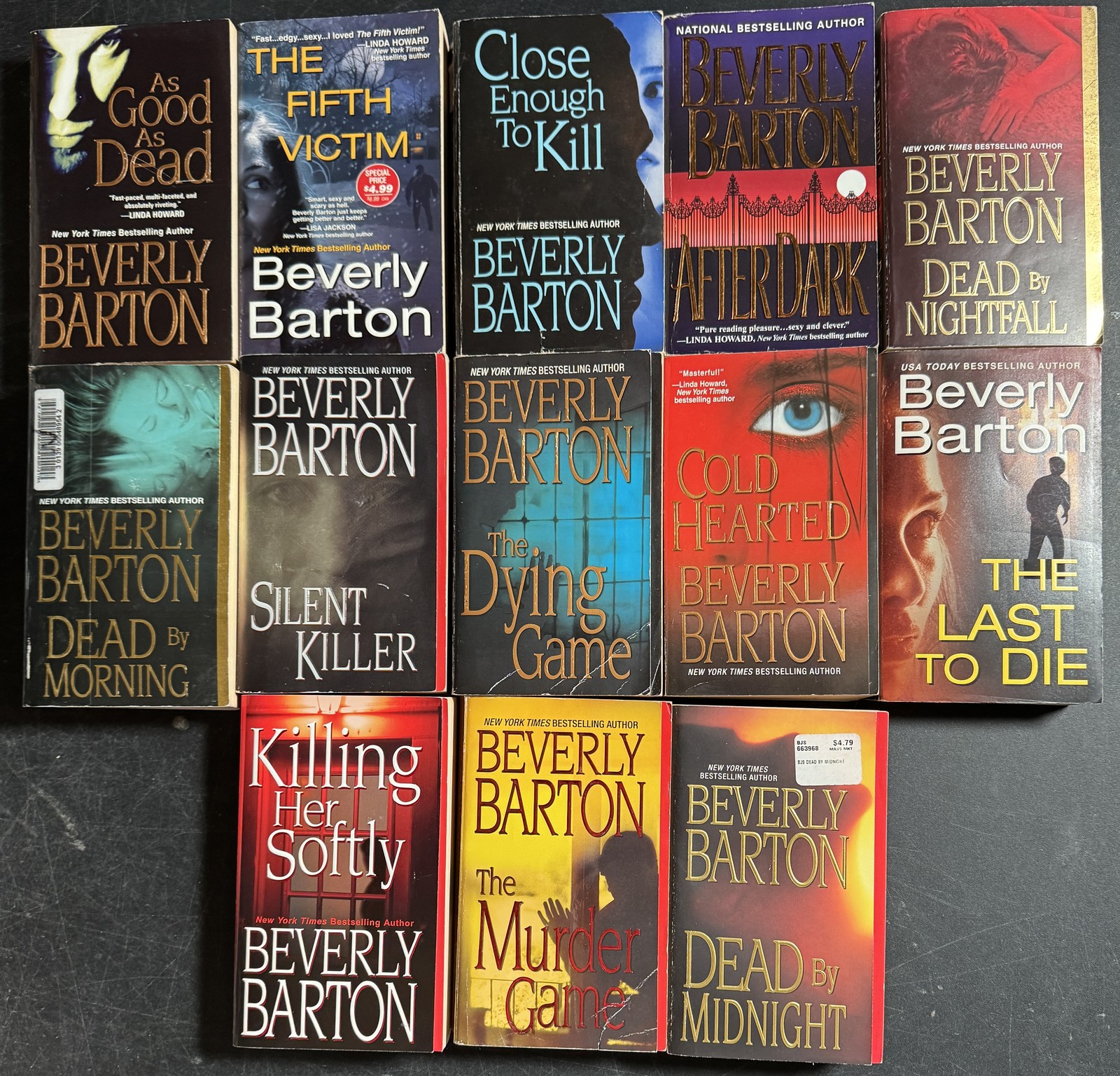 Complete Series Set GRIFFIN POWELL 1-13 Beverly Barton Lot 13