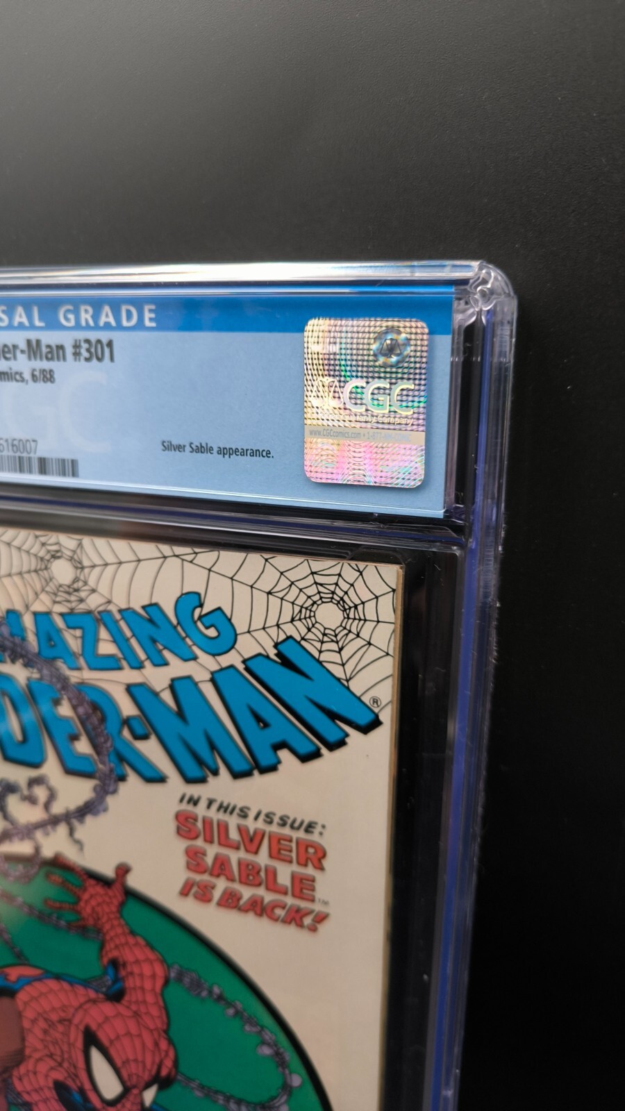Amazing Spider-Man #301 Marvel Comics White Page Classic CGC 9.8 1988 4326616007